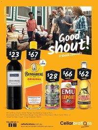Cellarbrations catalogue from 14/06/2026 Good Shout! 15/06