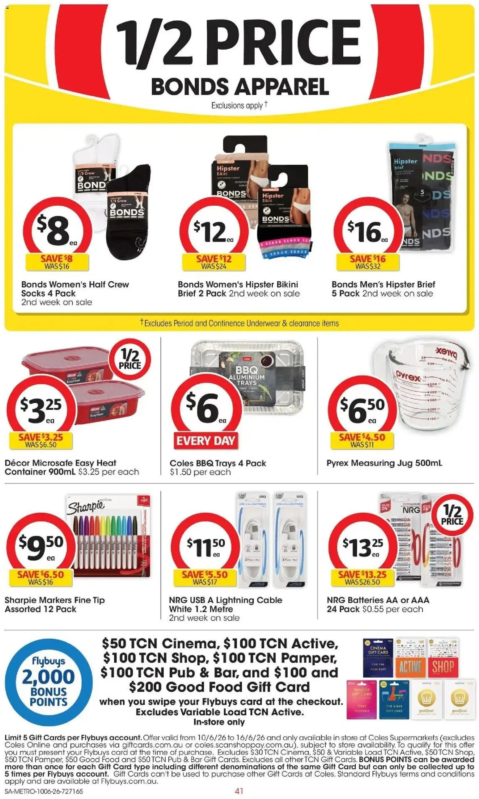 Coles catalogue from 09/06/2026 Coles catalogue SA