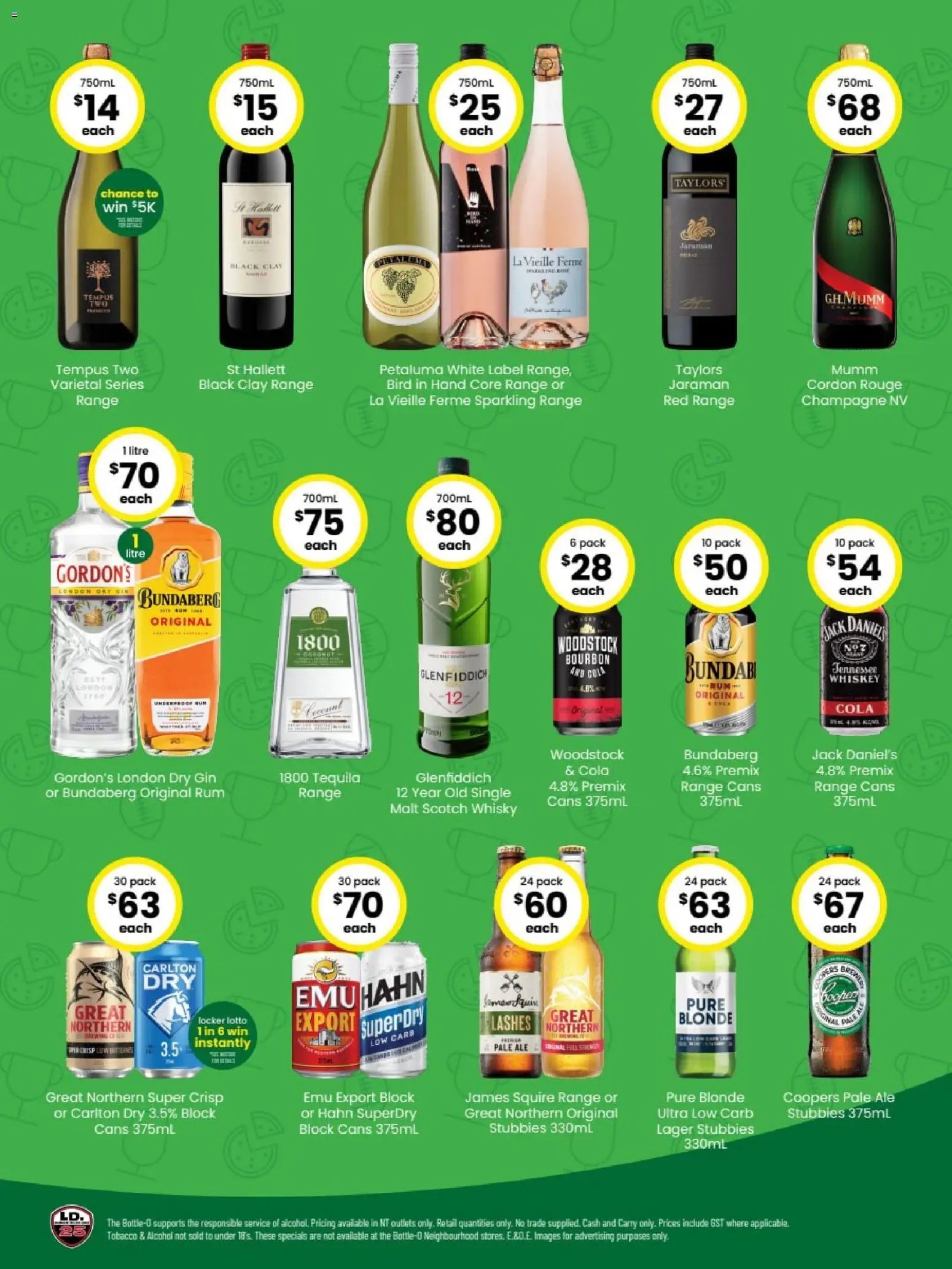 The Bottle-O catalogue from 28/09/2026 The Bottle-O catalogue Humpty Doo