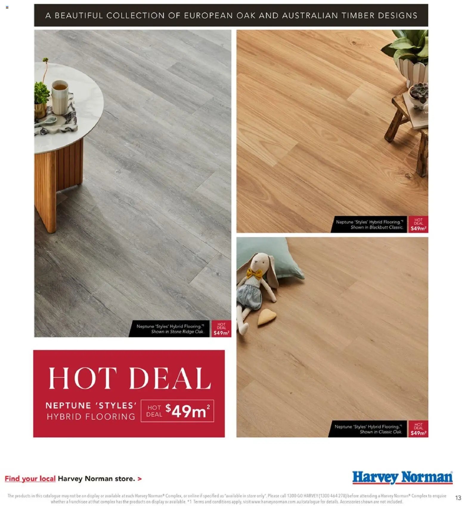 Harvey Norman catalogue from 09/07/2026 Harvey Norman HN July Flooring Digital Catalogue