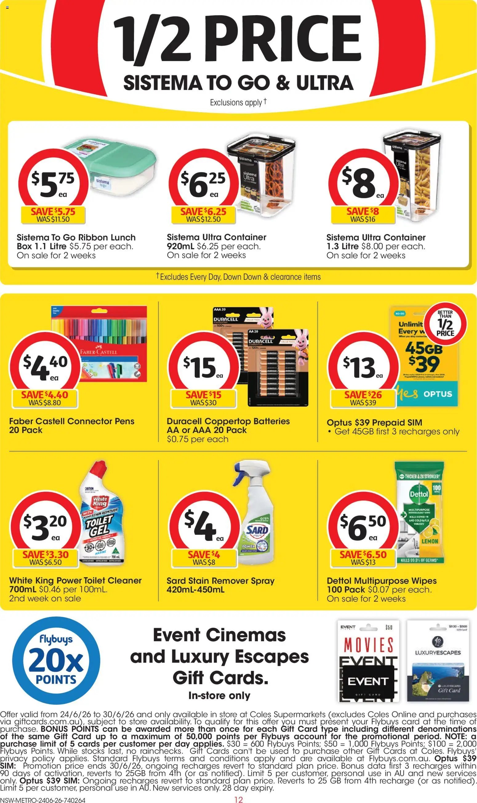 Coles catalogue from 24/06/2026 Coles catalogue