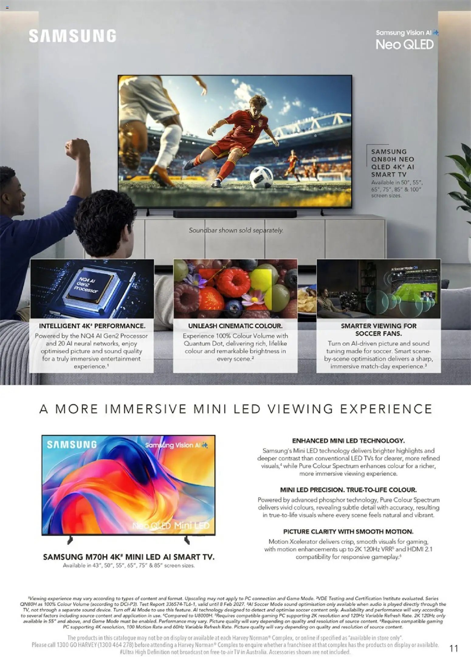 Harvey Norman TV Technology valid from 22/10/2026 - Latest Specials & Offers