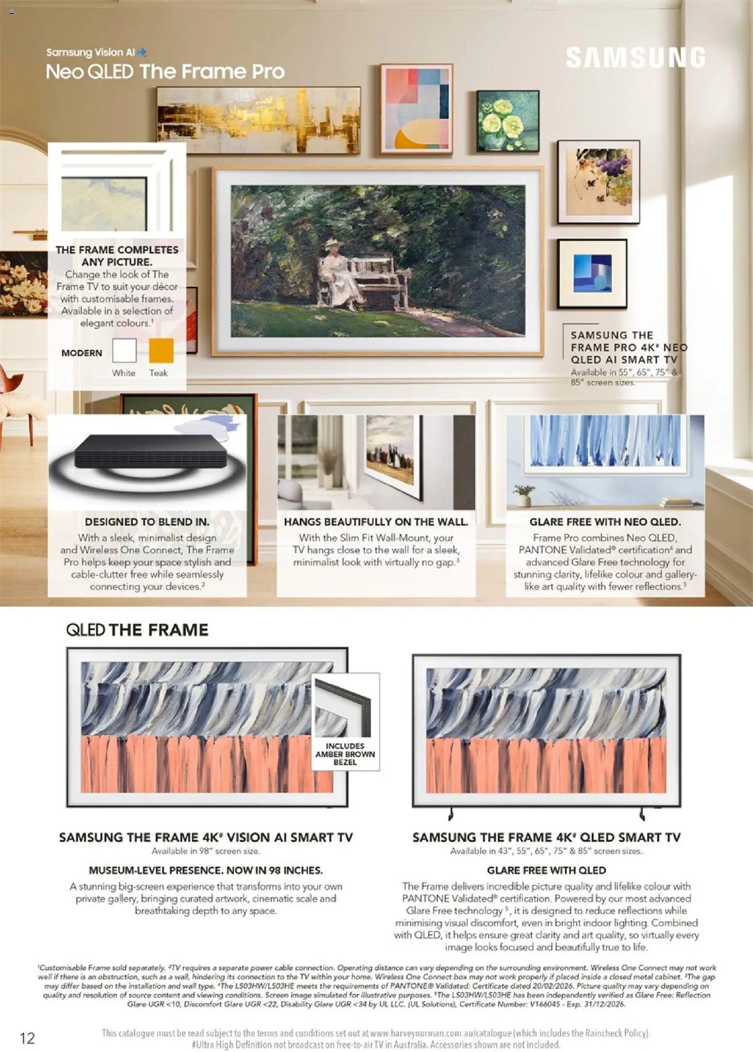 Harvey Norman TV Technology valid from 22/10/2026 - Latest Specials & Offers