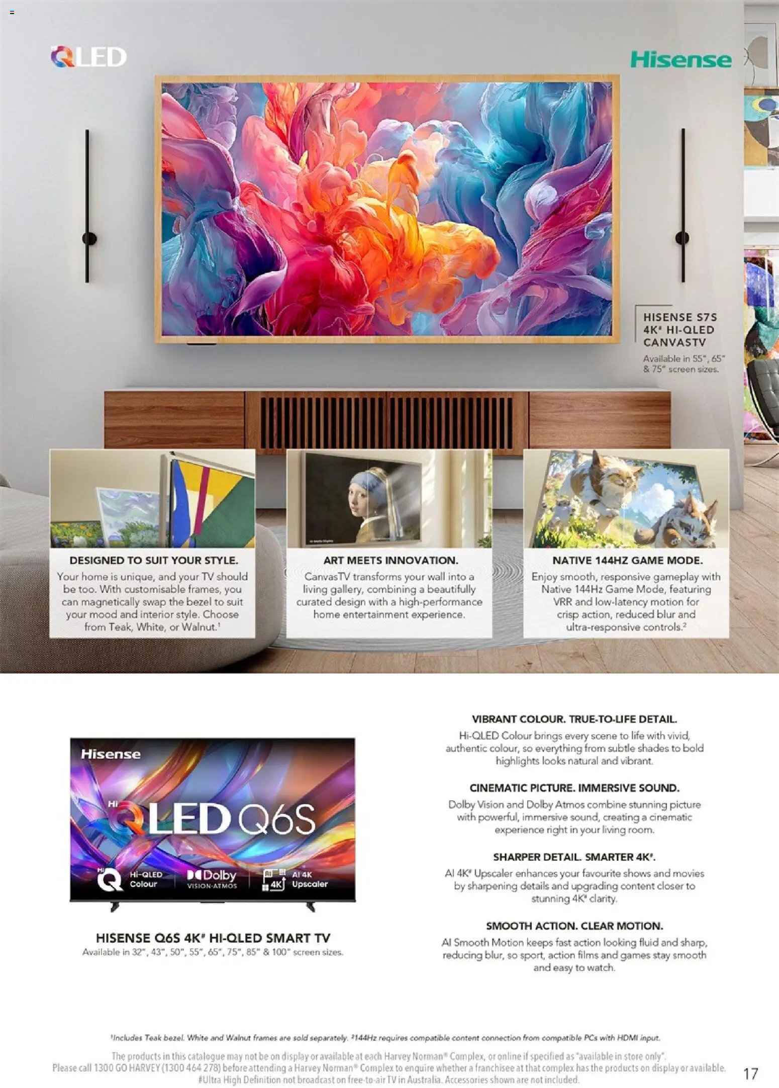 Harvey Norman TV Technology valid from 22/10/2026 - Latest Specials & Offers