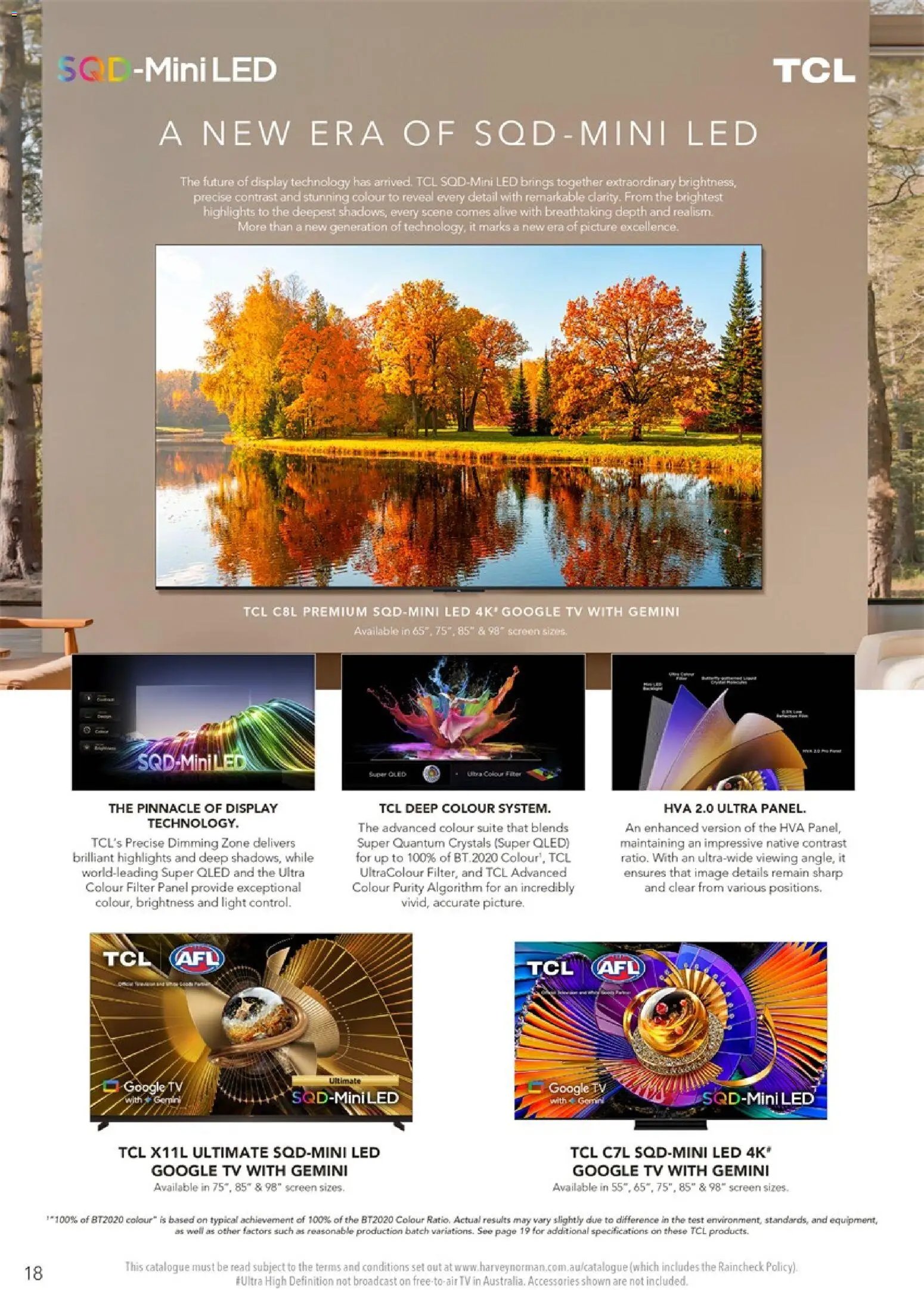 Harvey Norman TV Technology valid from 22/10/2026 - Latest Specials & Offers