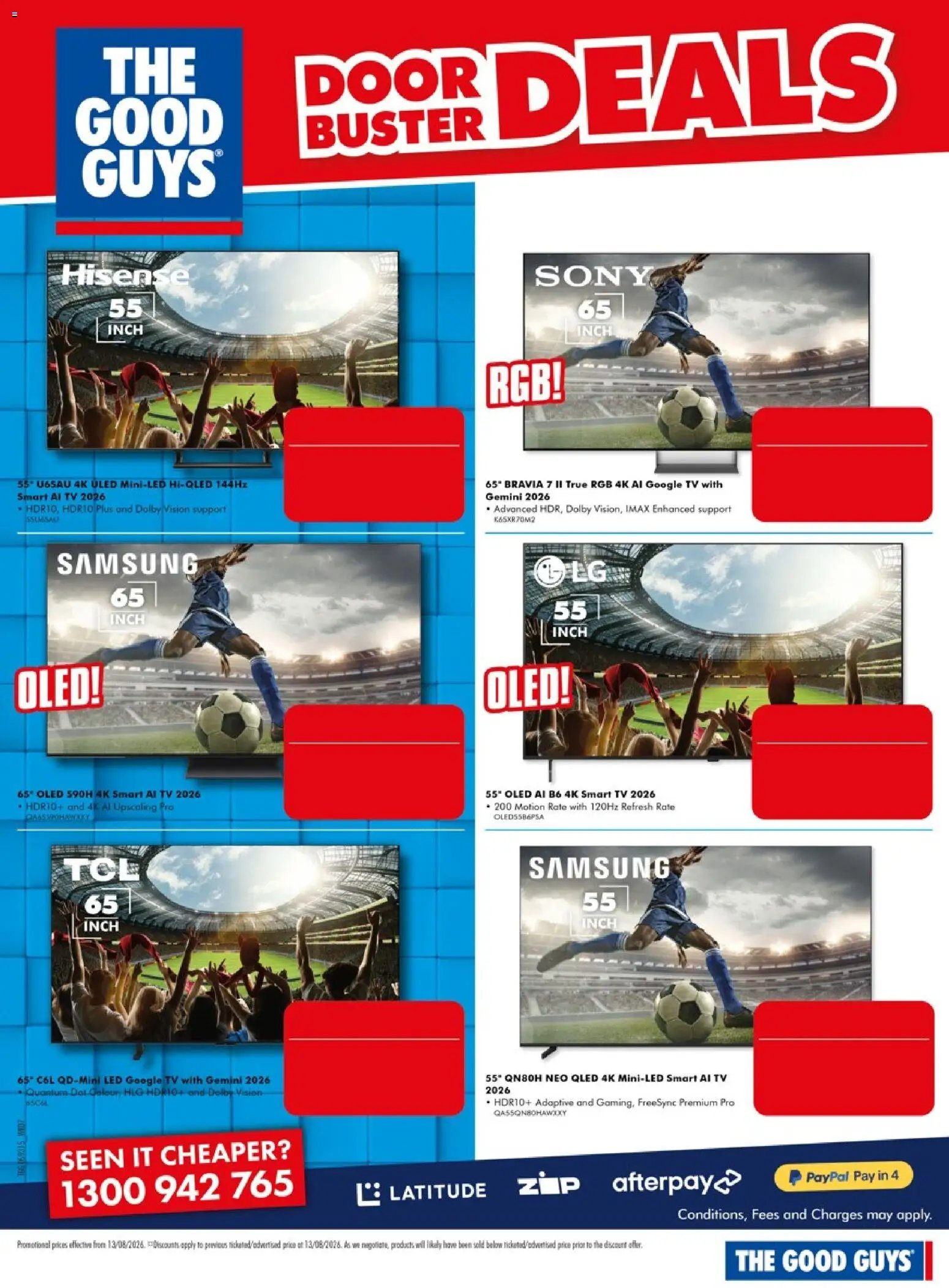 The Good Guys catalogue from 13/08/2026 The Good Guys DBD