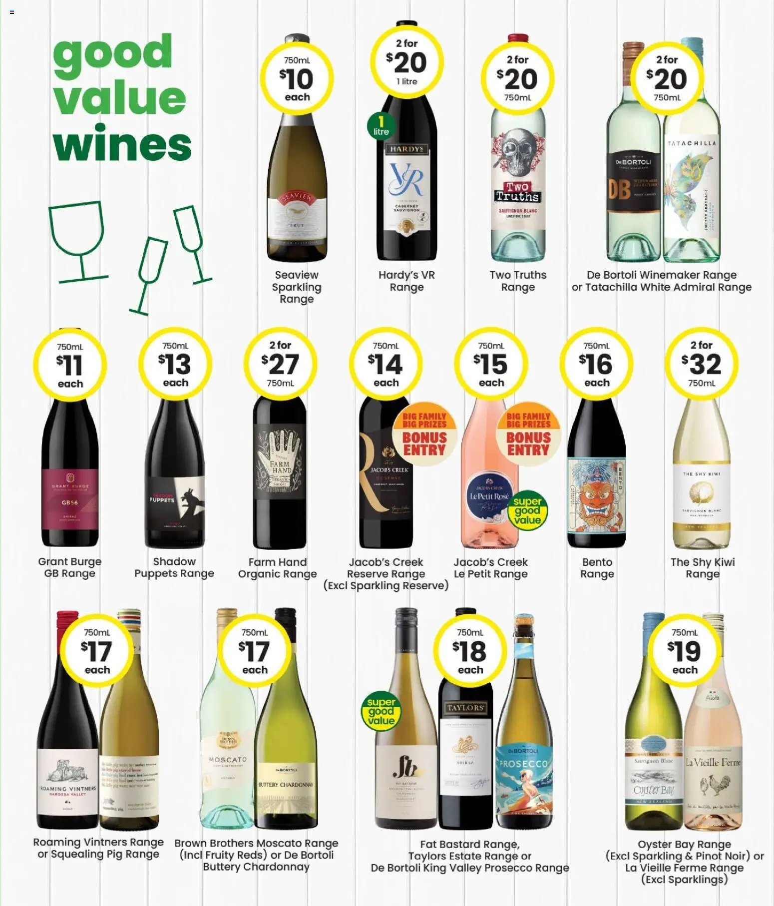 The Bottle-O catalogue from 06/07/2026 The Bottle-O catalogue QUEENSTOWN