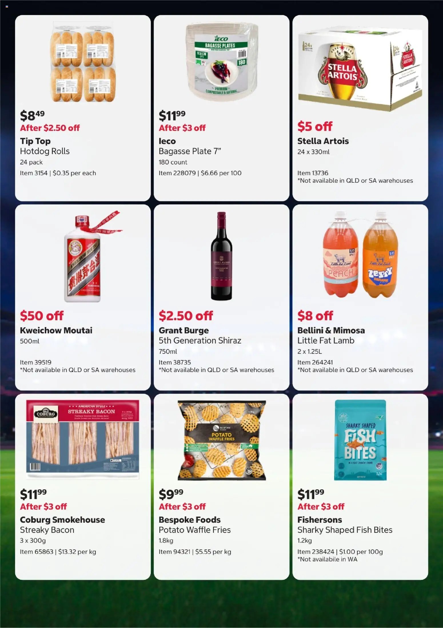 Costco catalogue from 21/09/2026 Costco catalogue Footy Finals Deals