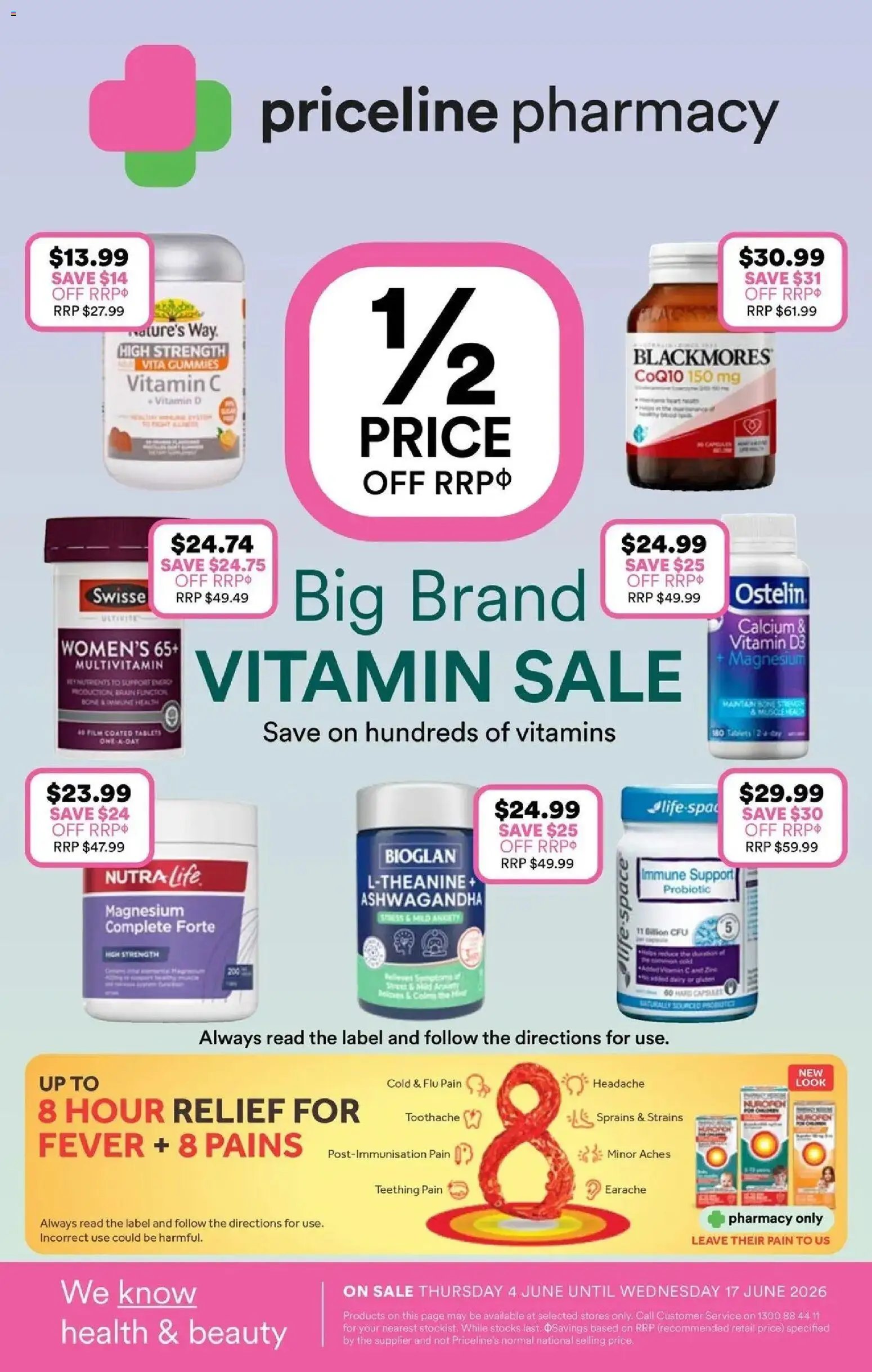 Priceline Pharmacy catalogue from 03/06/2026 Priceline Pharmacy catalogue Fremantle