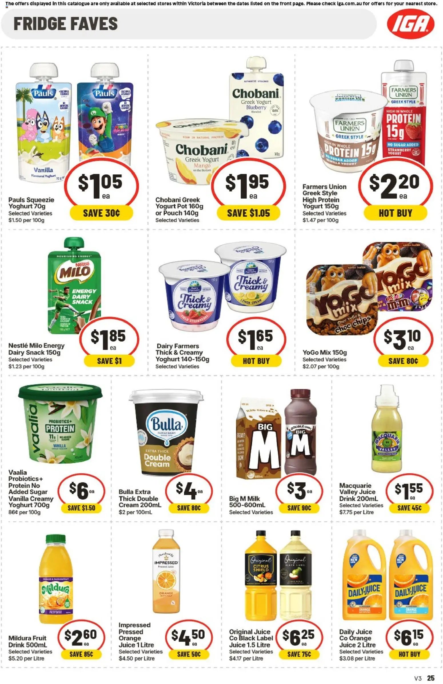 IGA catalogue from 26/08/2026 IGA Extra Specials VIC