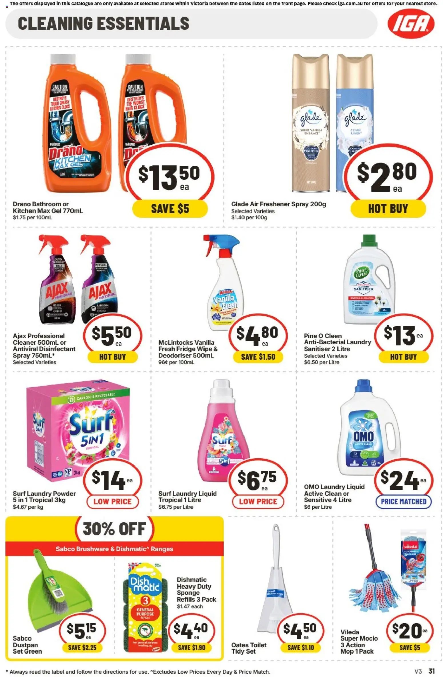 IGA catalogue from 26/08/2026 IGA Extra Specials VIC