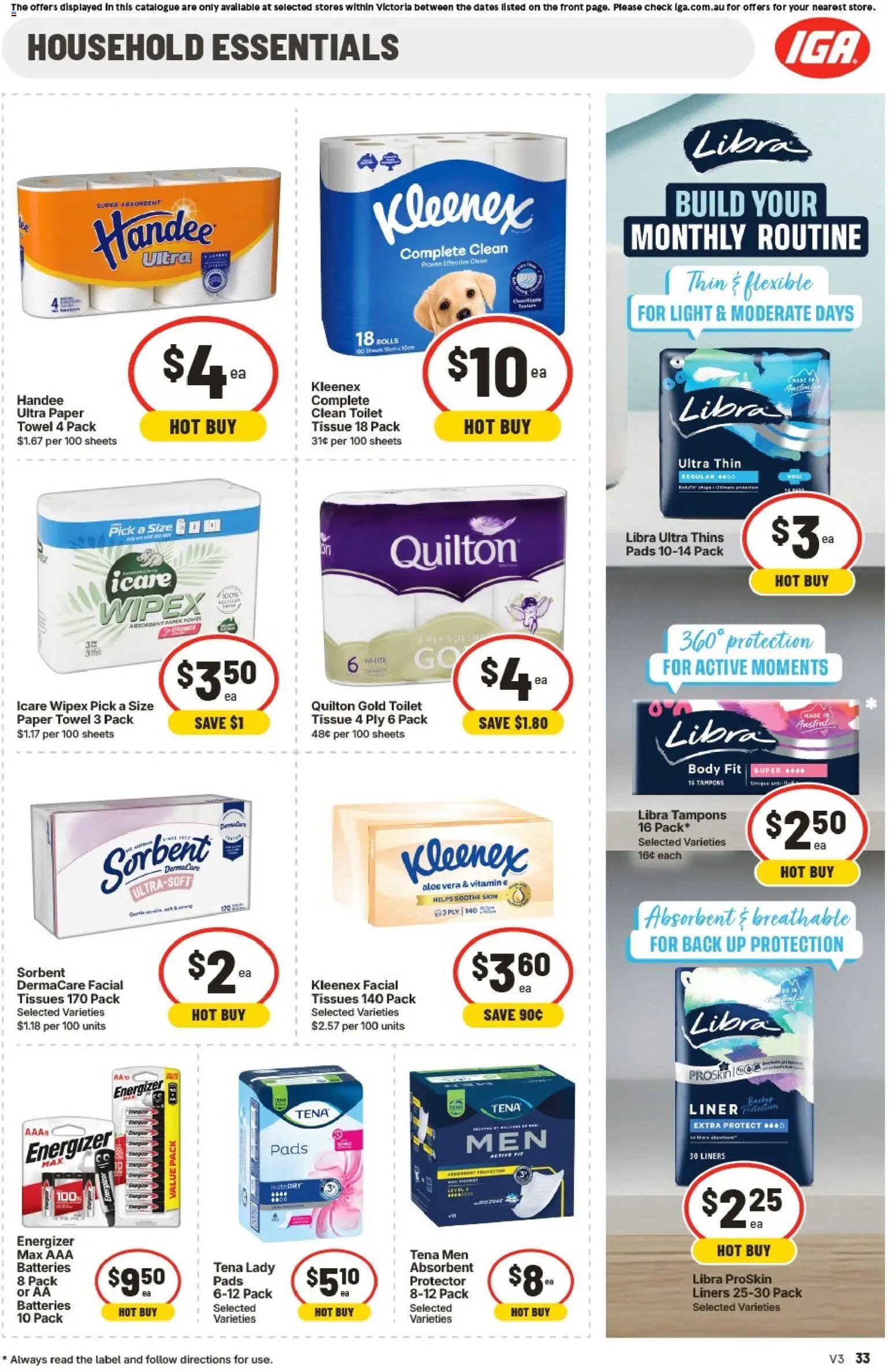 IGA catalogue from 26/08/2026 IGA Extra Specials VIC