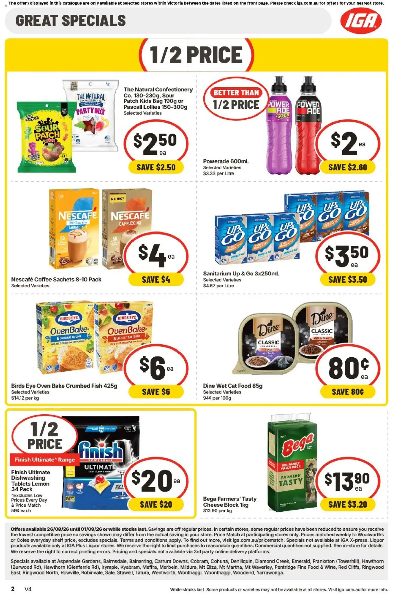 IGA catalogue from 26/08/2026 IGA Extra Specials VIC