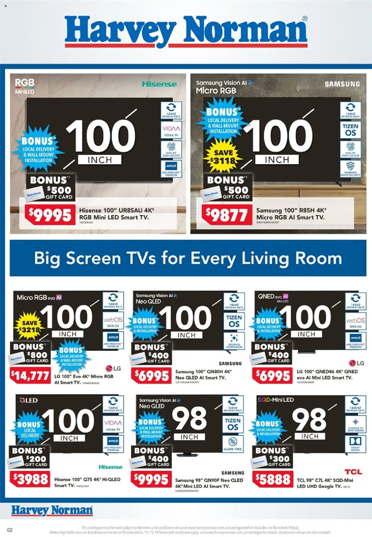 Harvey Norman catalogue from 06/08/2026 Harvey Norman Electrical Appliance