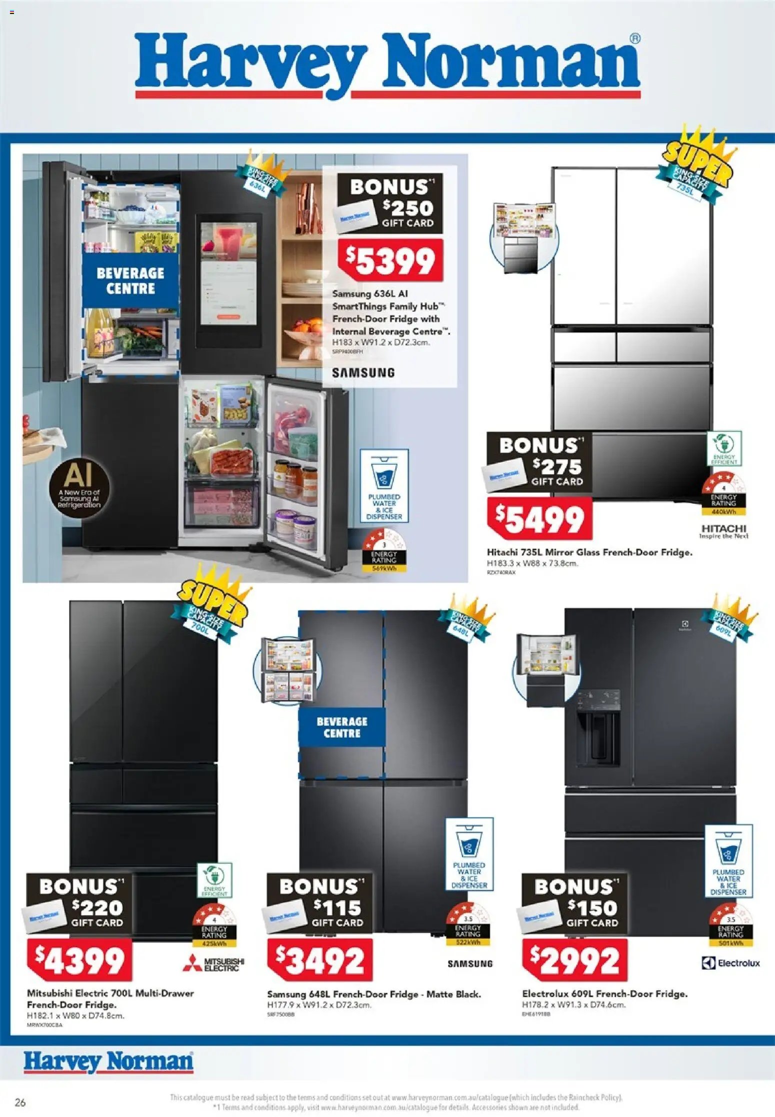 Harvey Norman catalogue from 06/08/2026 Harvey Norman Electrical Appliance