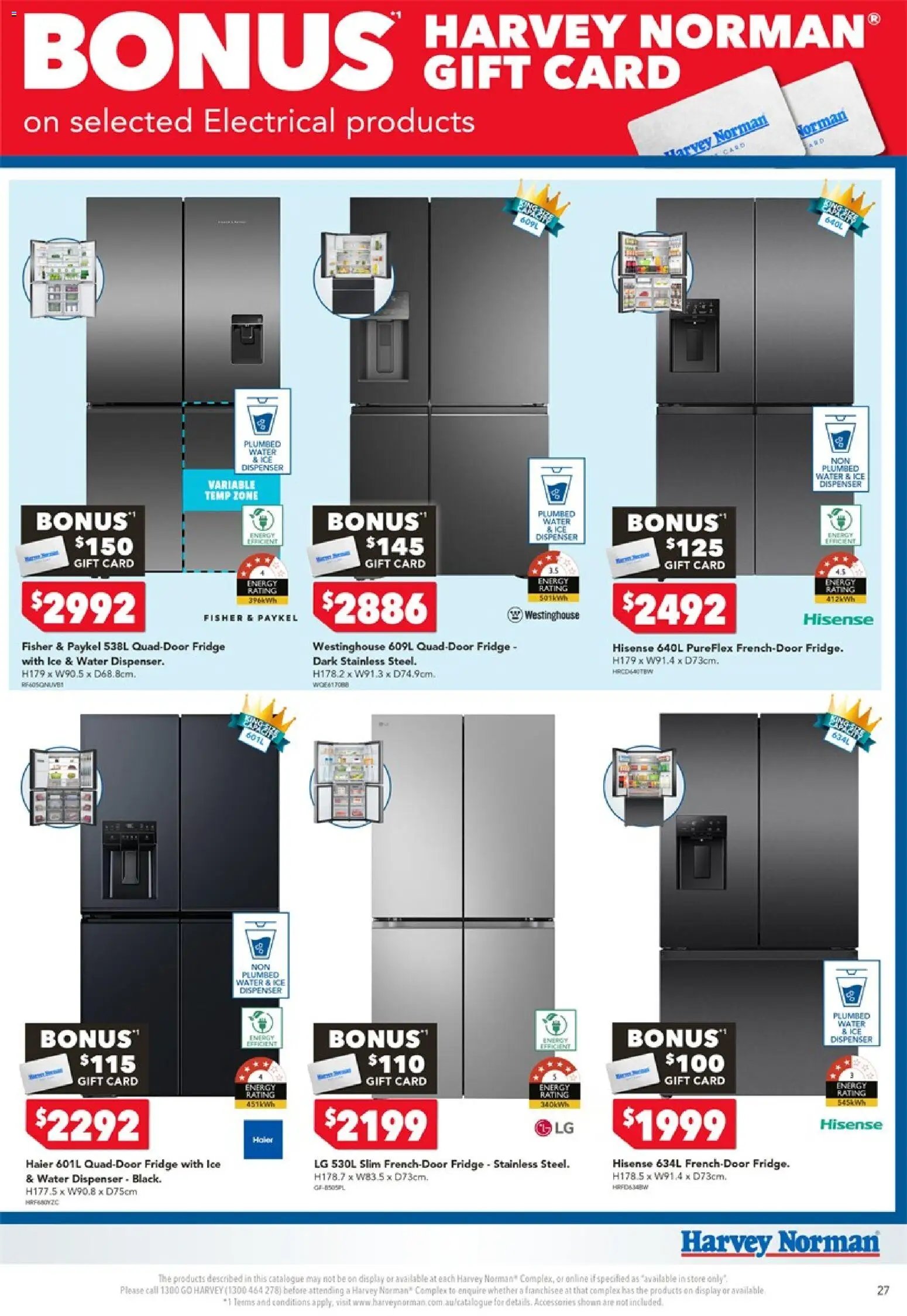 Harvey Norman catalogue from 06/08/2026 Harvey Norman Electrical Appliance