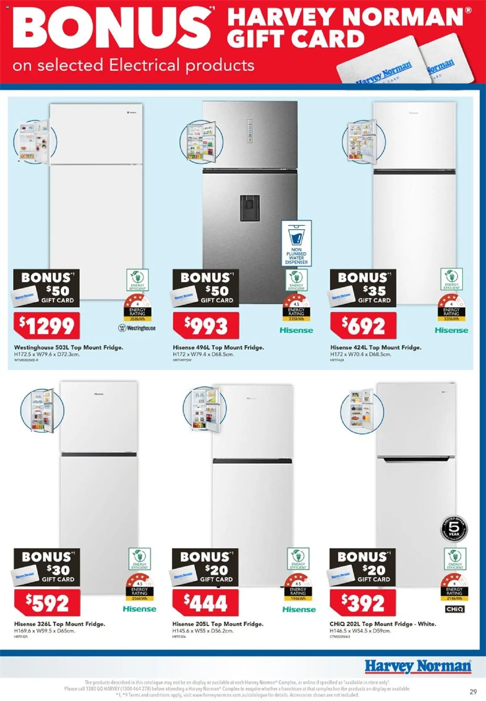 Harvey Norman catalogue from 06/08/2026 Harvey Norman Electrical Appliance