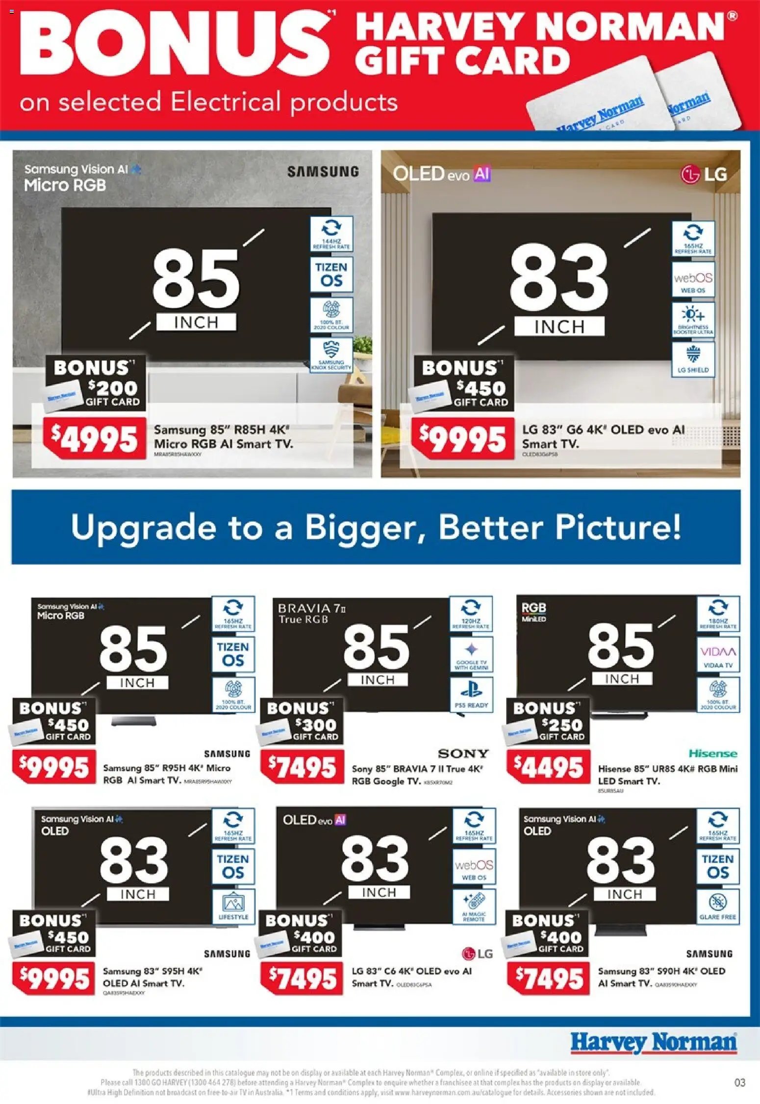 Harvey Norman catalogue from 06/08/2026 Harvey Norman Electrical Appliance