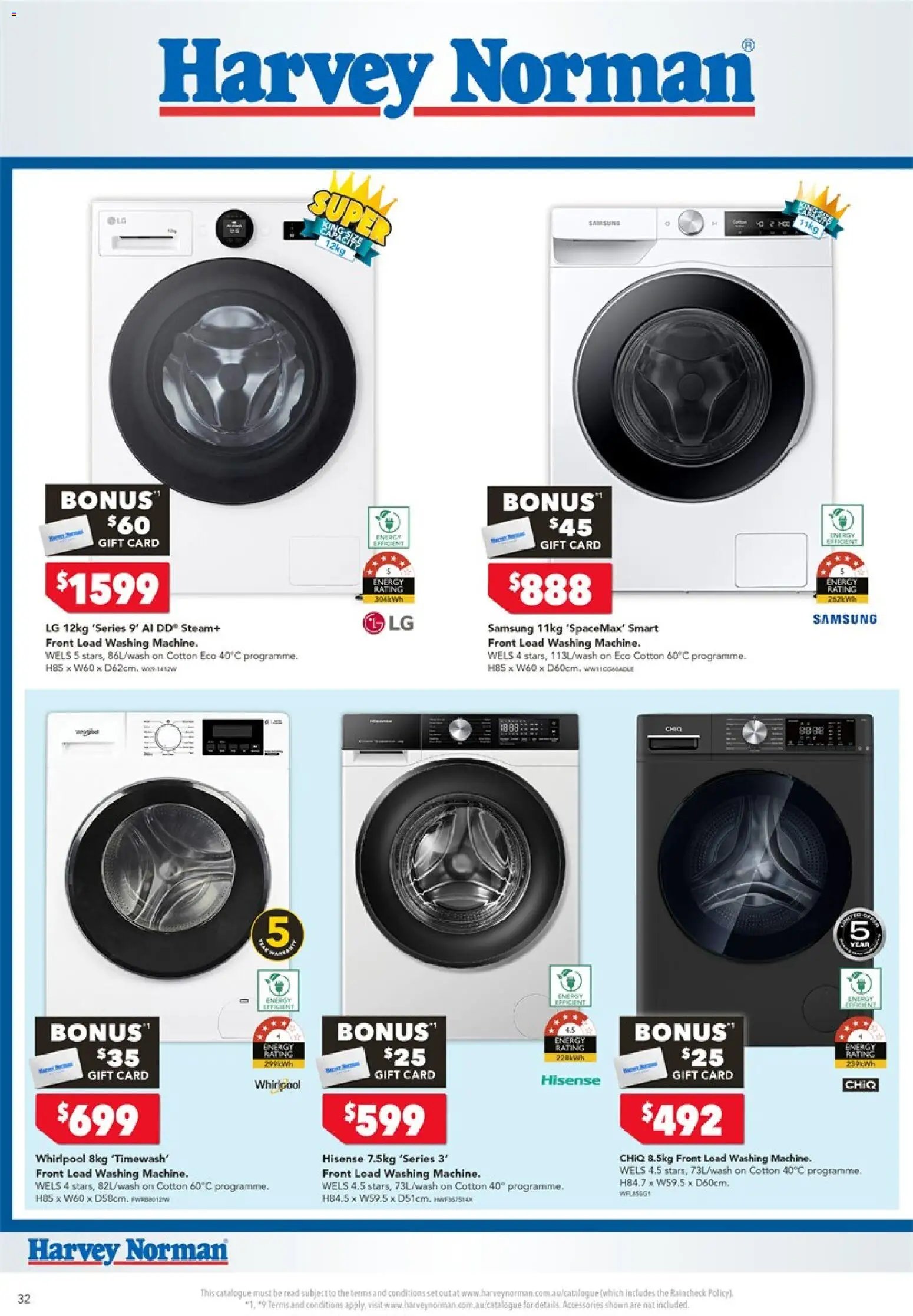 Harvey Norman catalogue from 06/08/2026 Harvey Norman Electrical Appliance