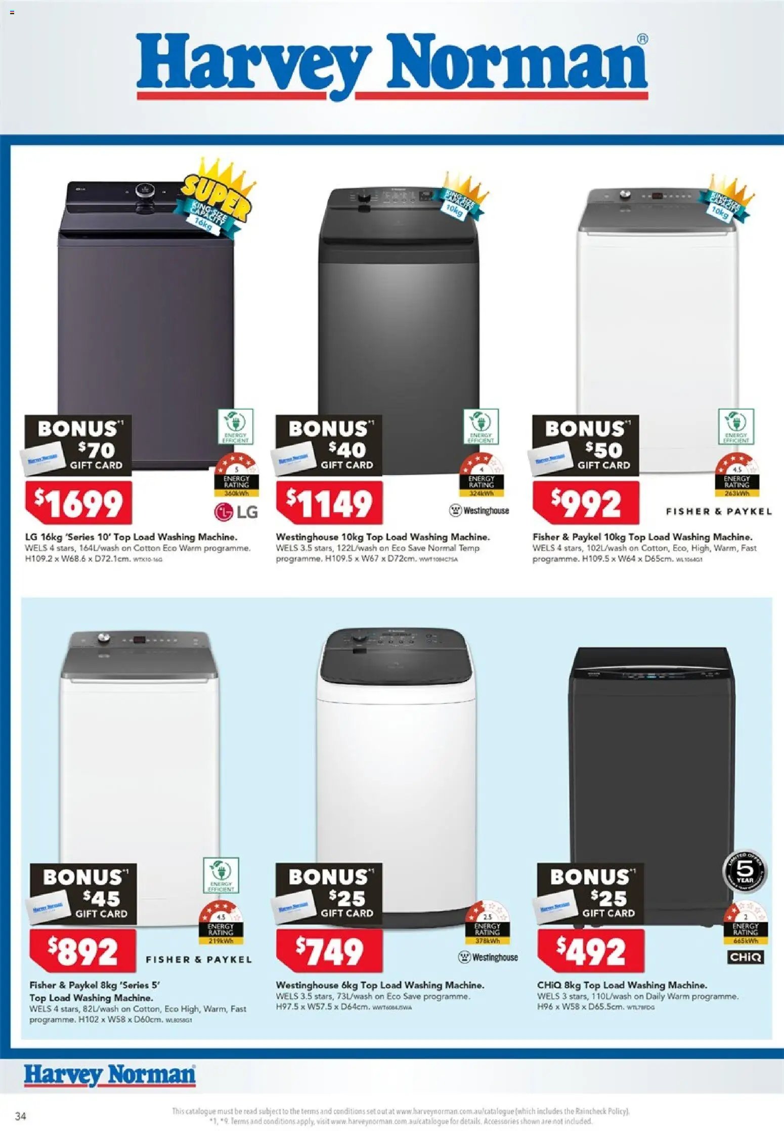 Harvey Norman catalogue from 06/08/2026 Harvey Norman Electrical Appliance