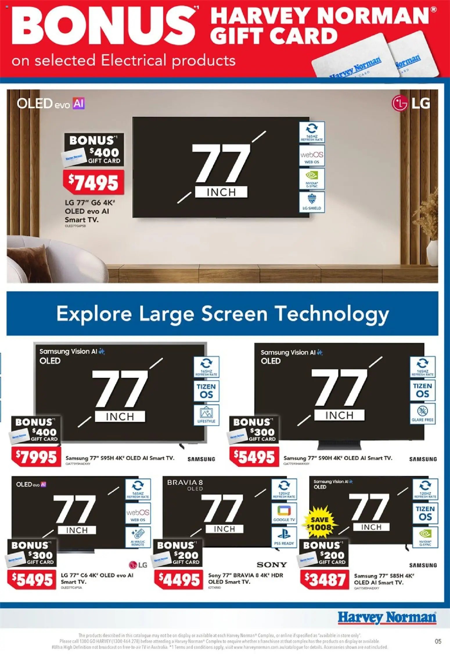 Harvey Norman catalogue from 06/08/2026 Harvey Norman Electrical Appliance
