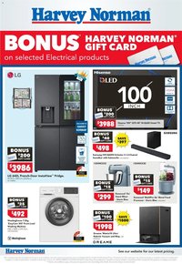 Harvey Norman catalogue from 06/08/2026 Harvey Norman Electrical Appliance