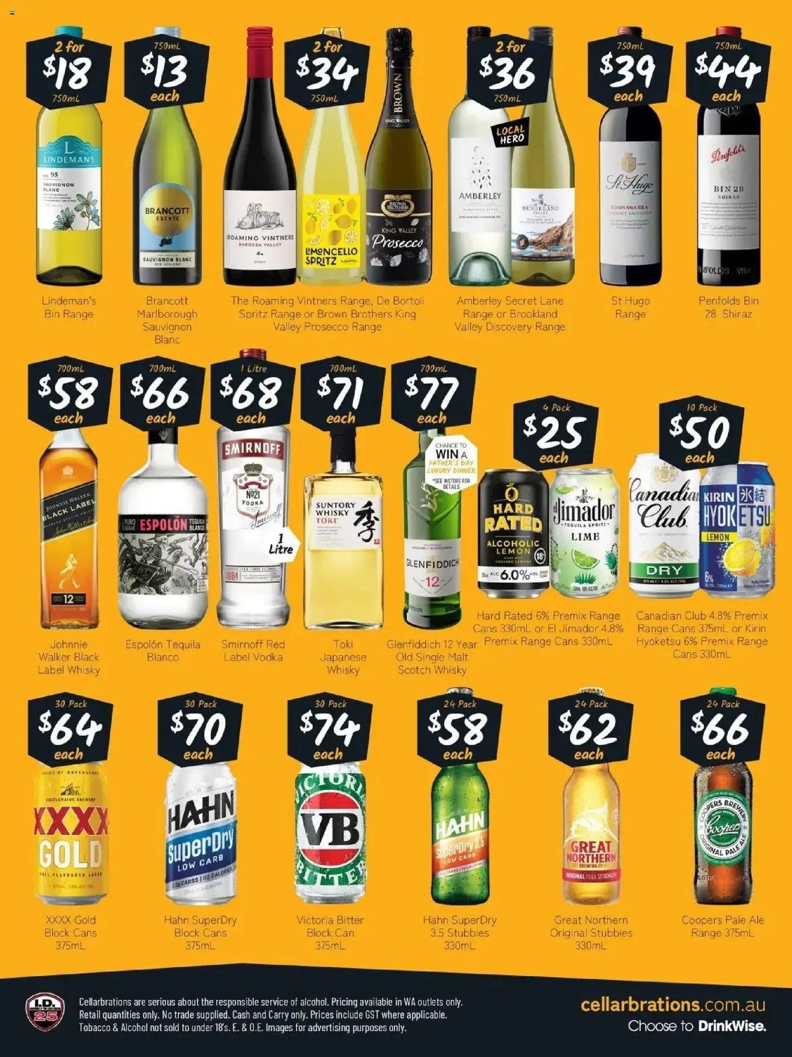 Cellarbrations catalogue from 24/08/2026 Cellarbrations catalogue Katanning