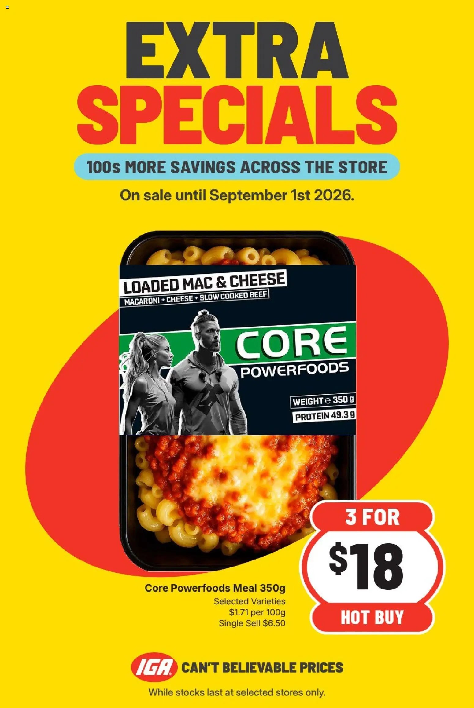 IGA catalogue from 25/08/2026 IGA catalogue Extra specials Hawthorn