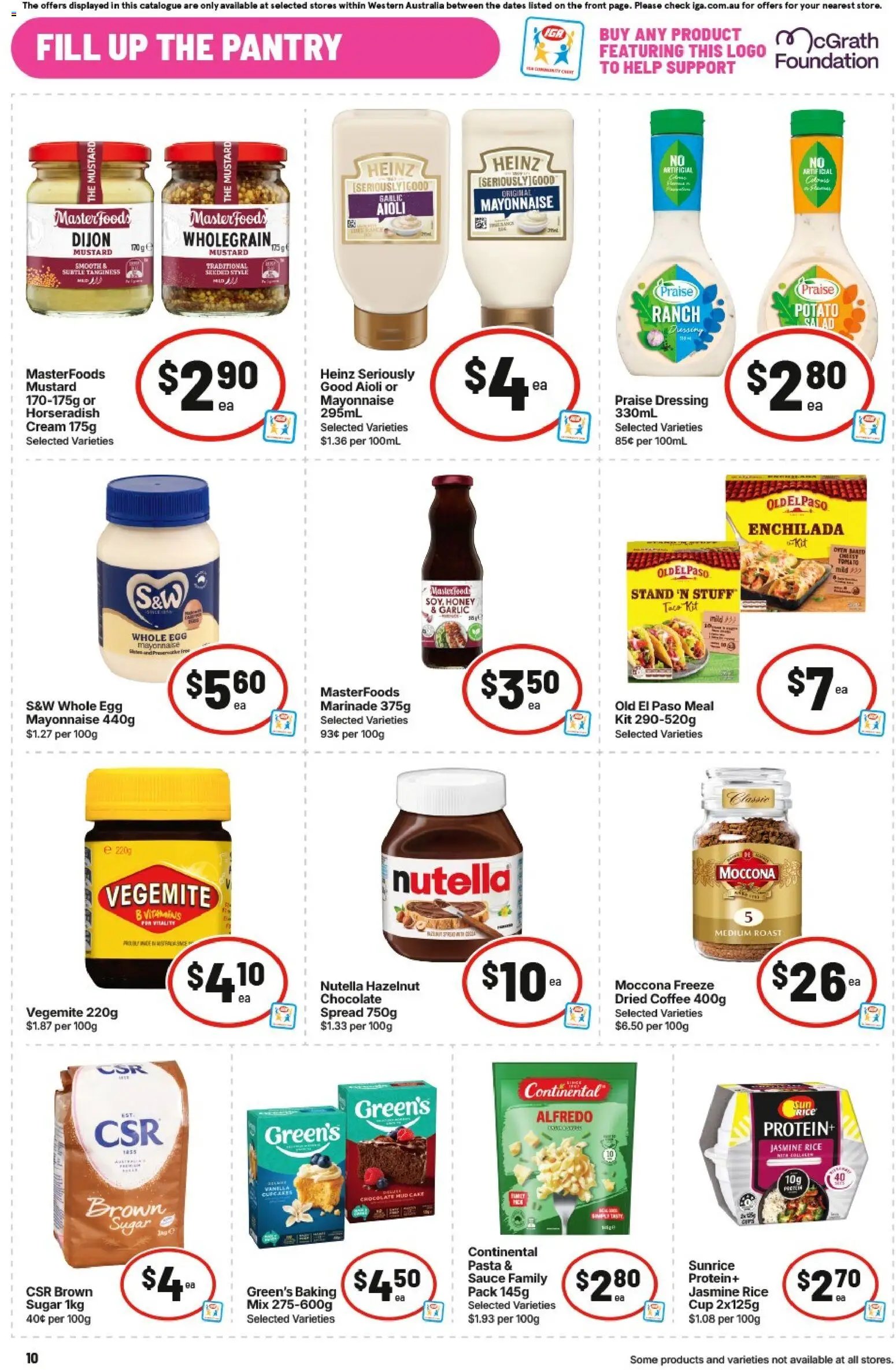 IGA catalogue from 23/09/2026 IGA catalogue Bentley