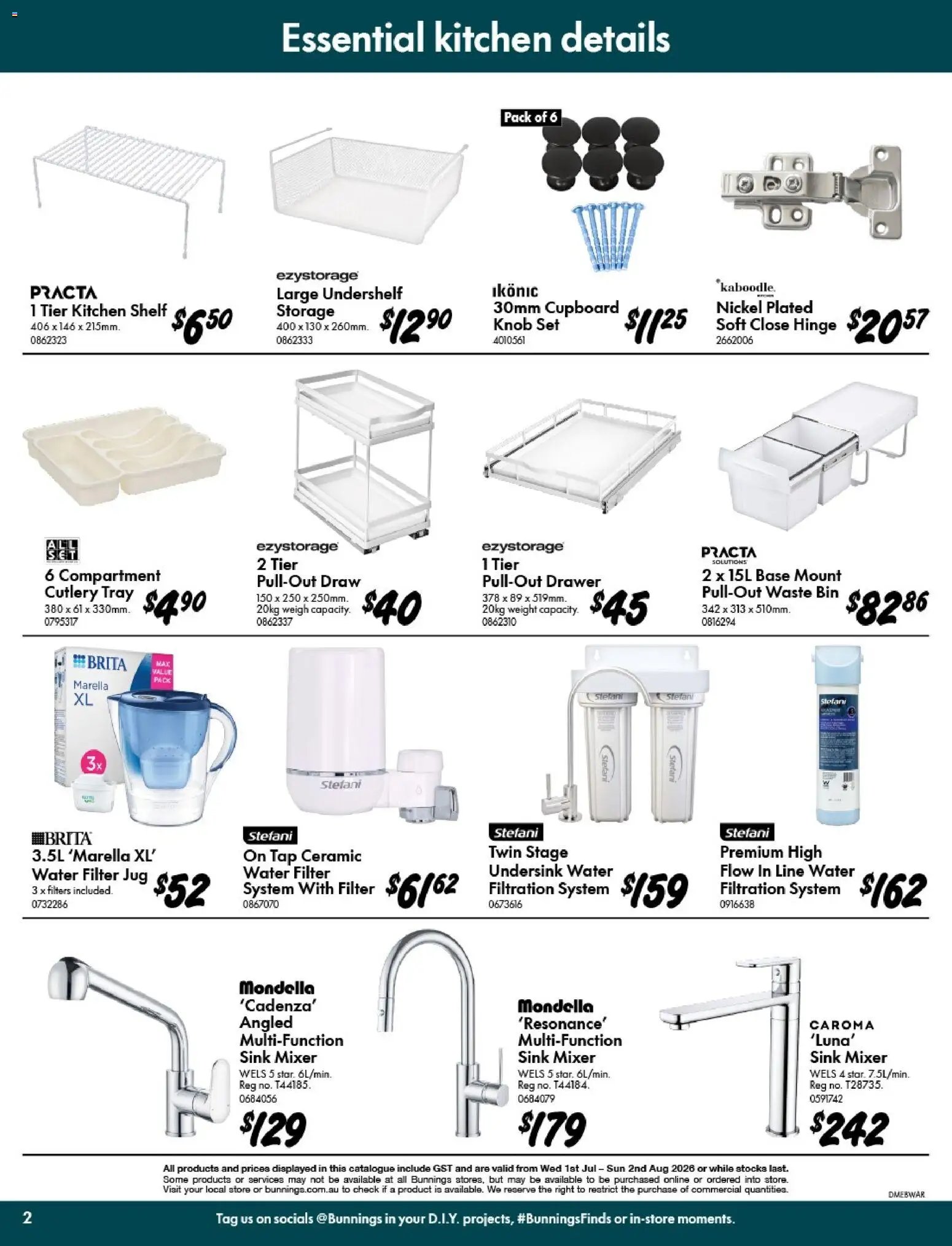 Bunnings Warehouse catalogue from 01/07/2026 Bunnings D.I.Y. Made Easy