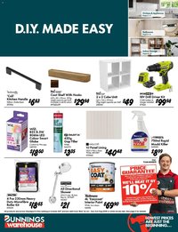 Bunnings Warehouse catalogue from 01/07/2026 Bunnings D.I.Y. Made Easy