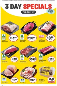 IGA catalogue from 02/10/2026 IGA catalogue 3 Day Specials Brunswick