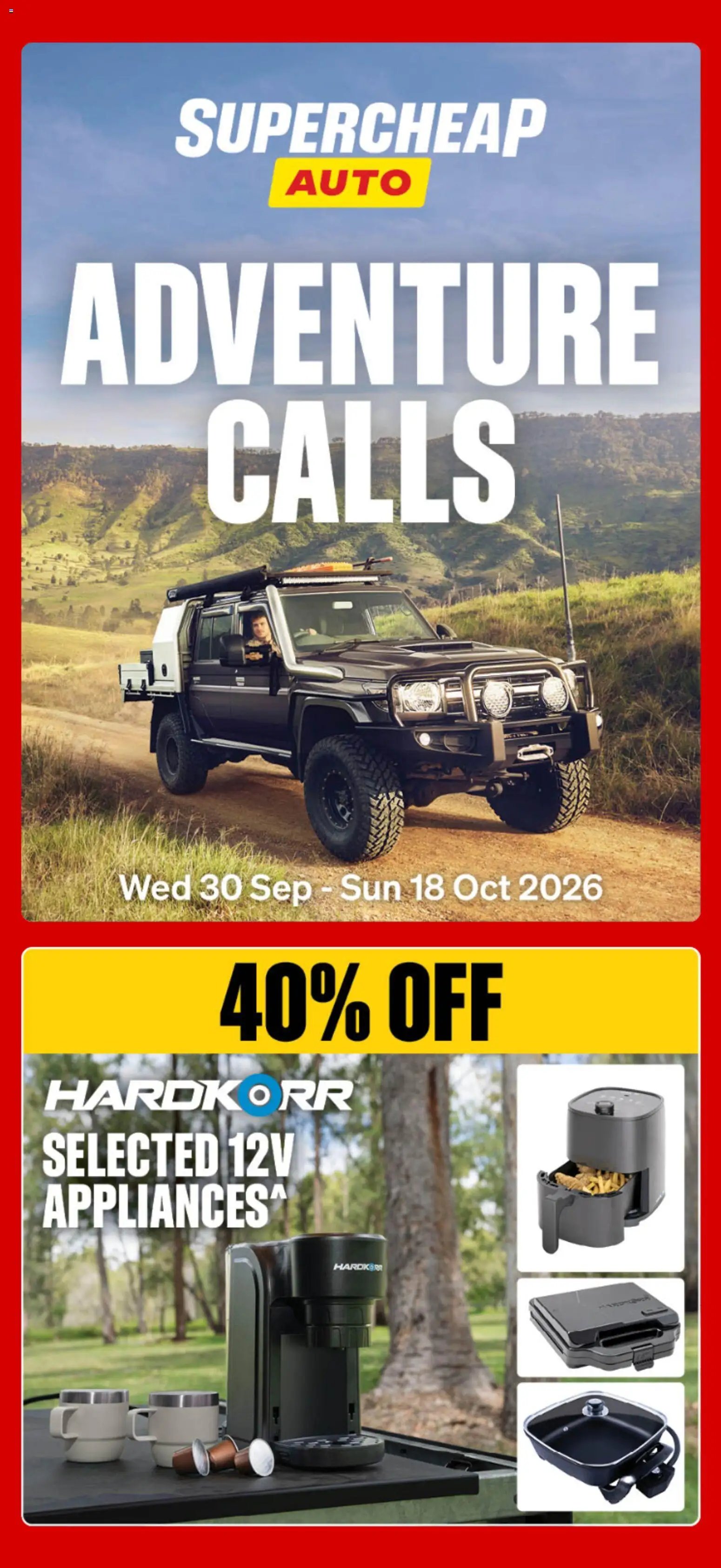 Supercheap Auto catalogue from 30/09/2026 Supercheap Auto catalogue