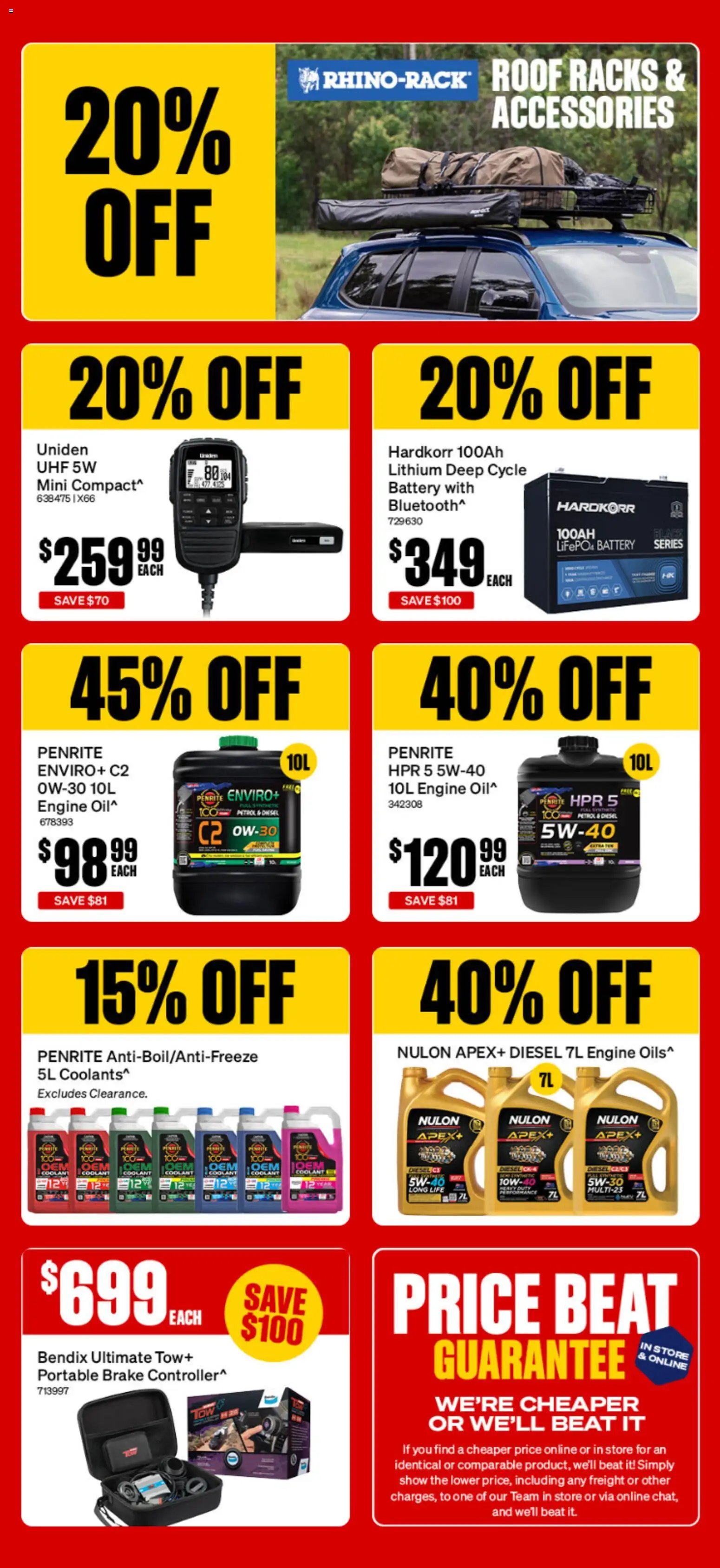 Supercheap Auto catalogue from 30/09/2026 Supercheap Auto catalogue