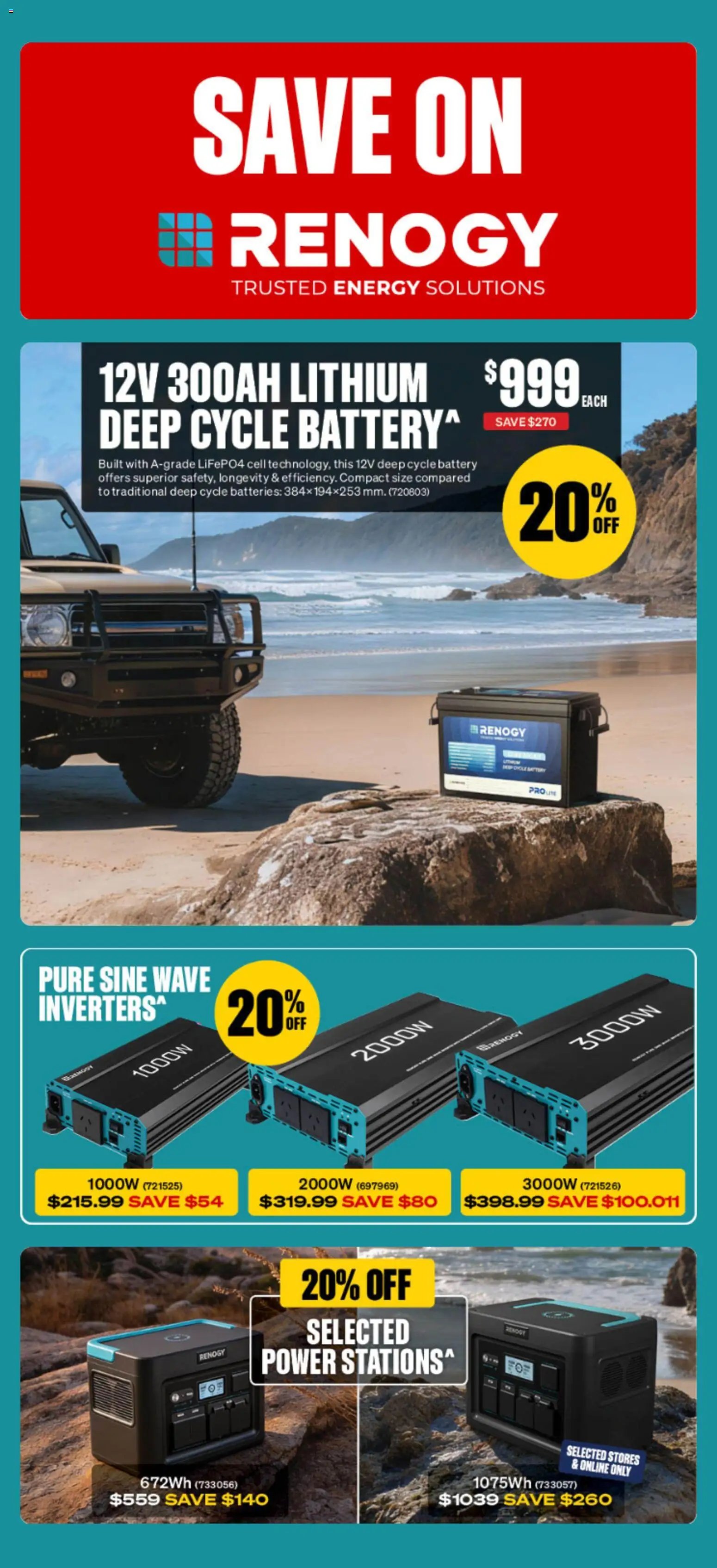 Supercheap Auto catalogue from 30/09/2026 Supercheap Auto catalogue