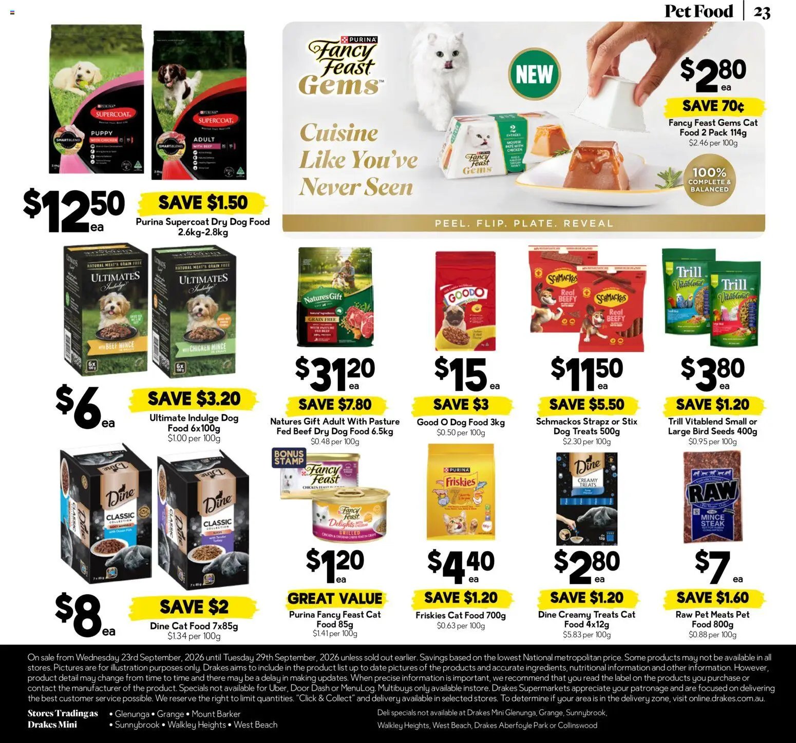 Drakes catalogue from 23/09/2026 Drakes catalogue South Australia