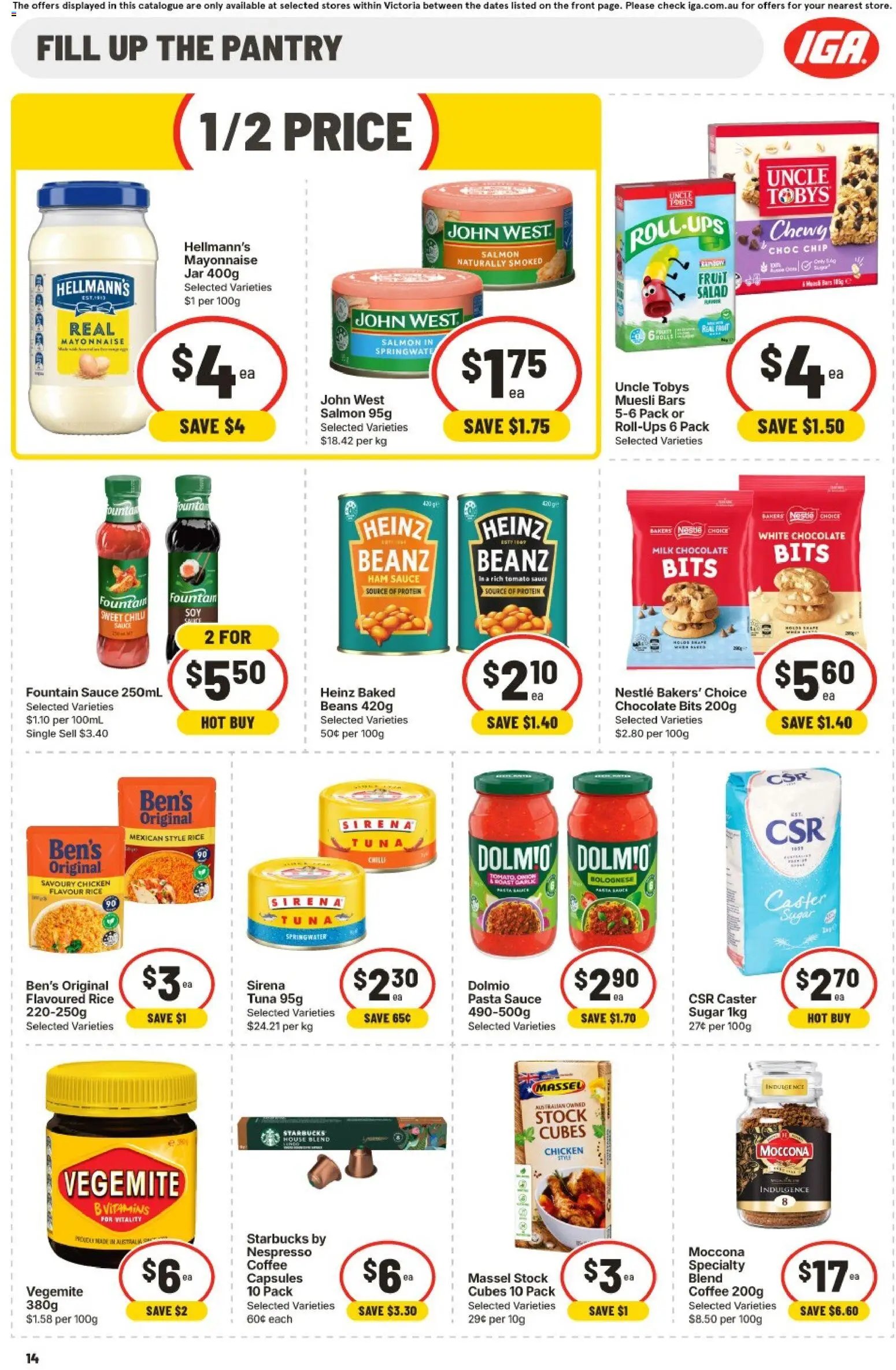 IGA catalogue from 30/09/2026 IGA catalogue Coburg