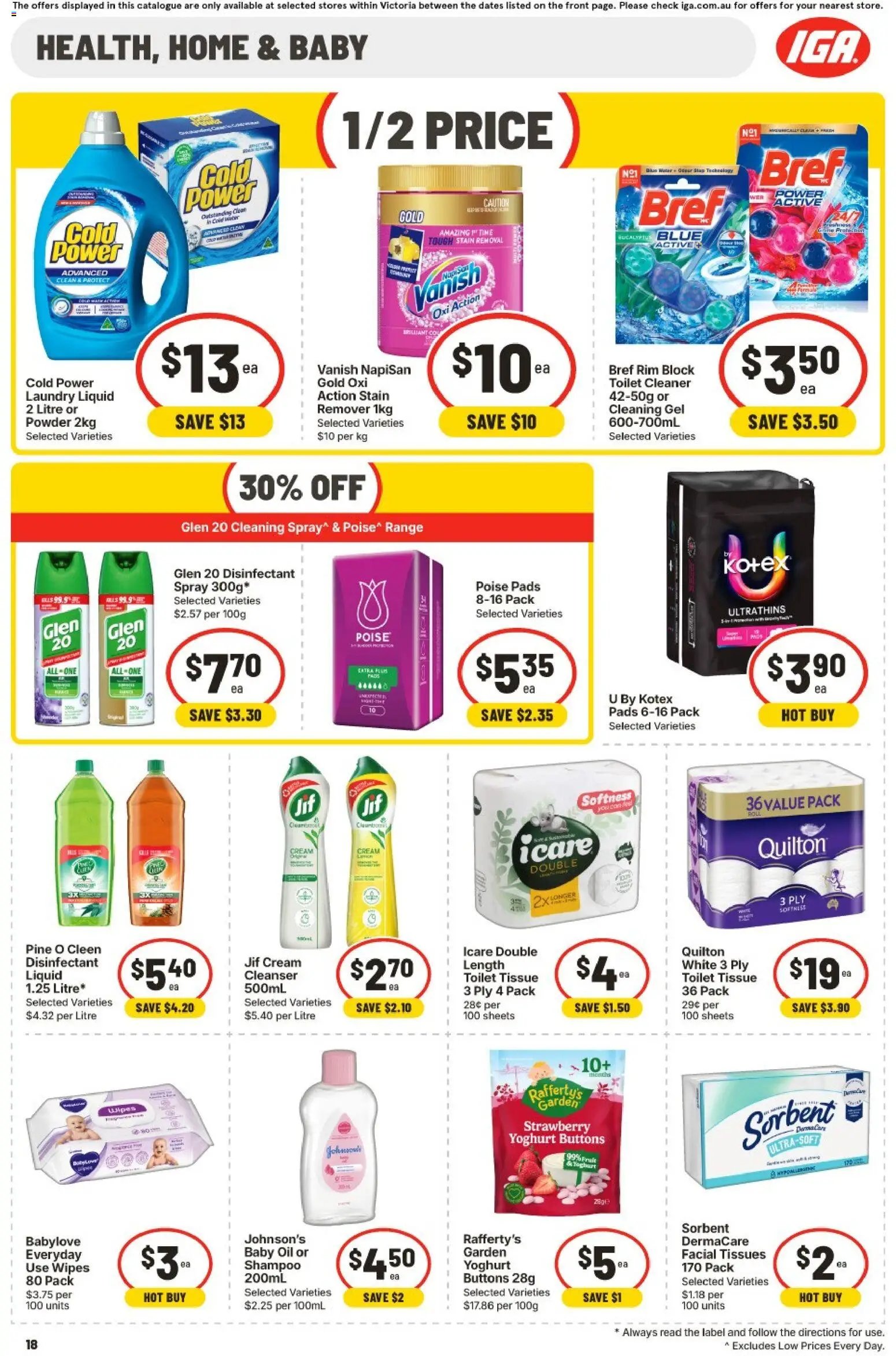 IGA catalogue from 30/09/2026 IGA catalogue Coburg