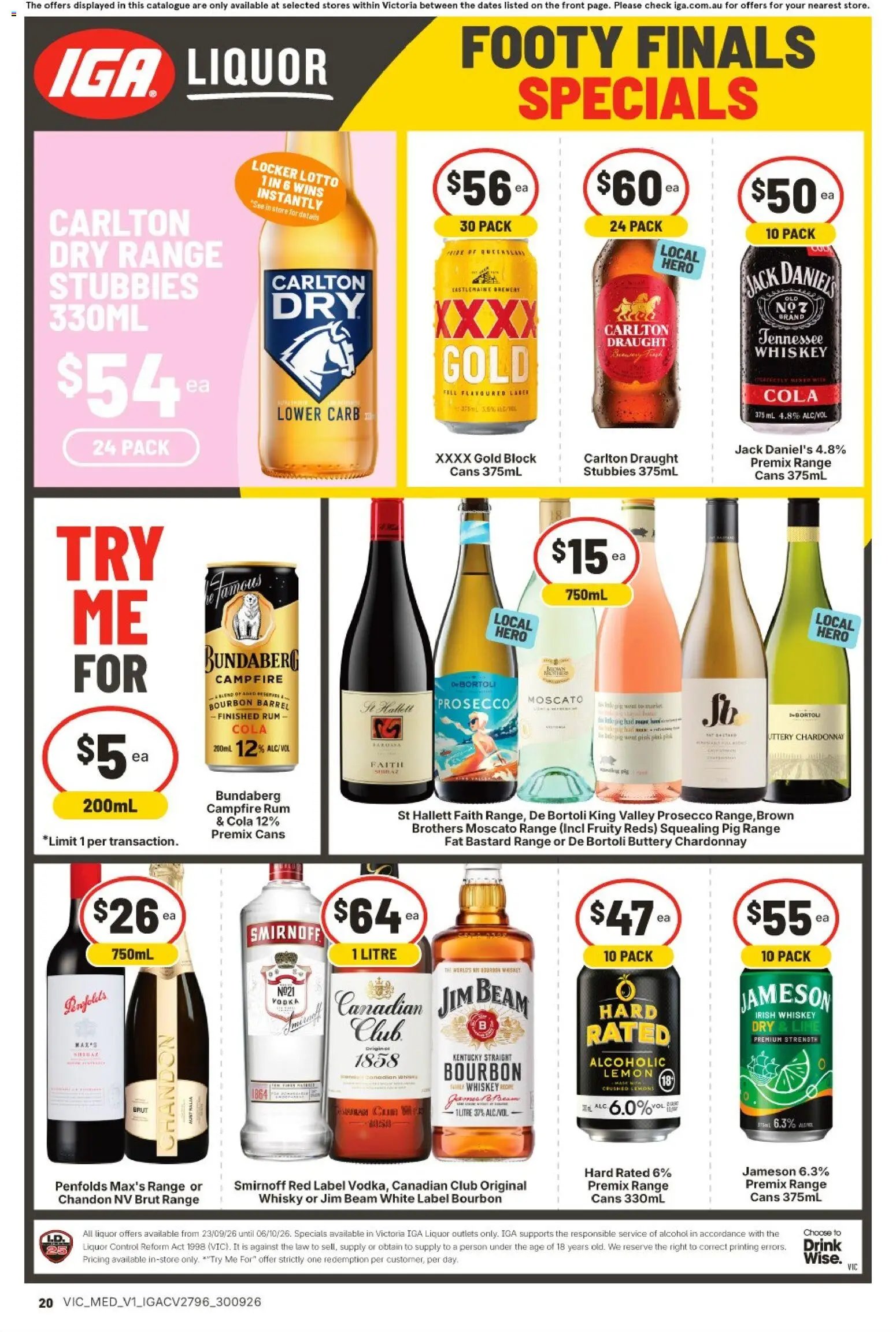 IGA catalogue from 30/09/2026 IGA catalogue Coburg