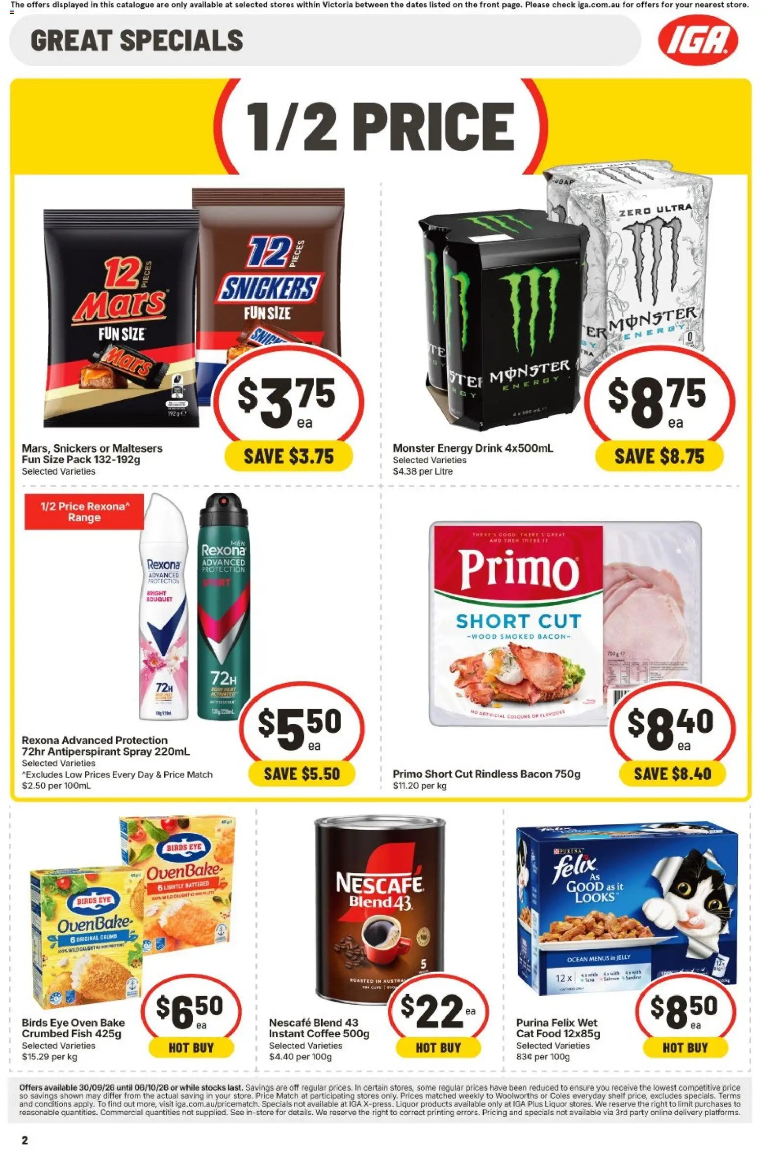 IGA catalogue from 30/09/2026 IGA catalogue Coburg