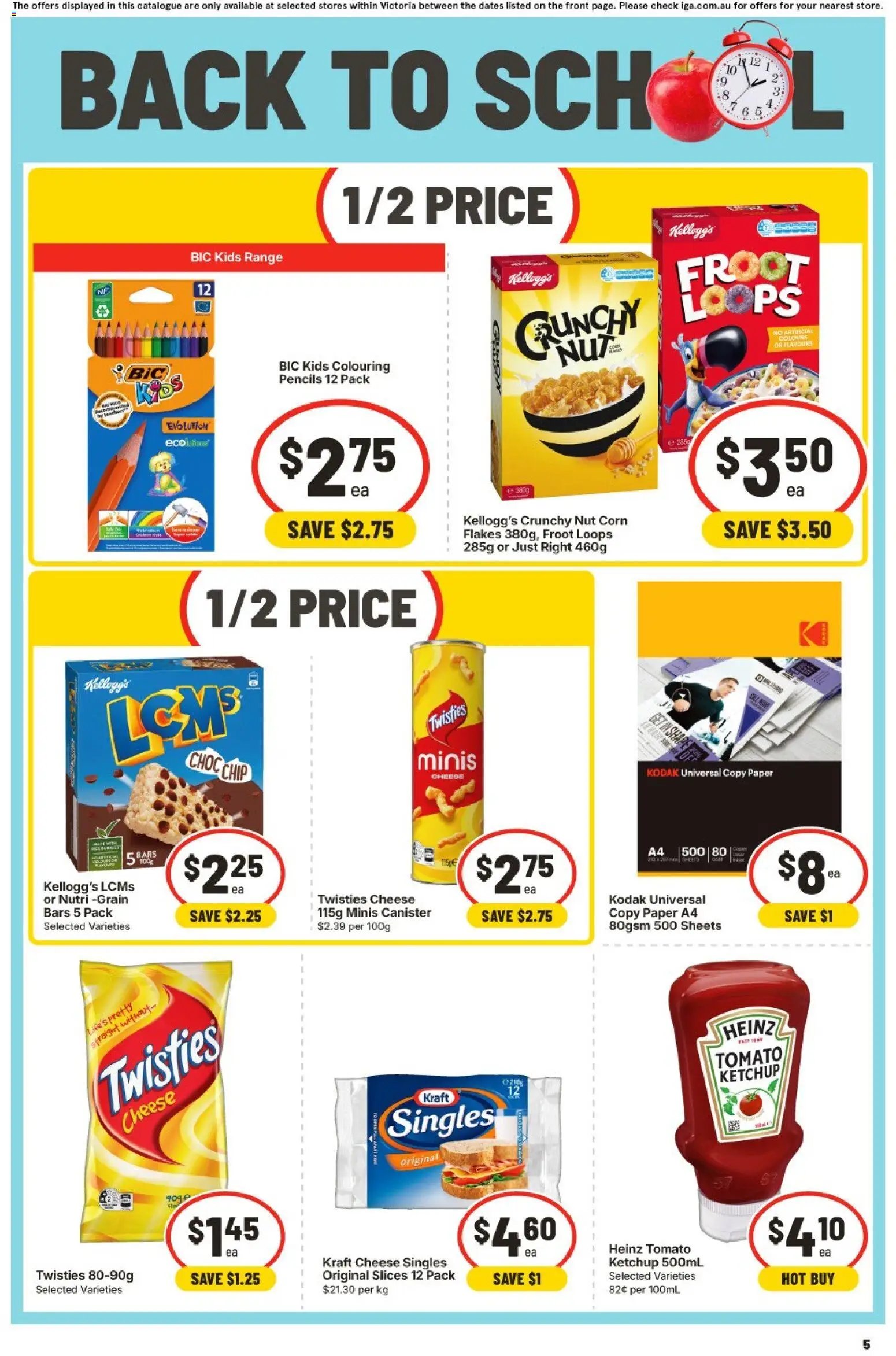 IGA catalogue from 30/09/2026 IGA catalogue Coburg