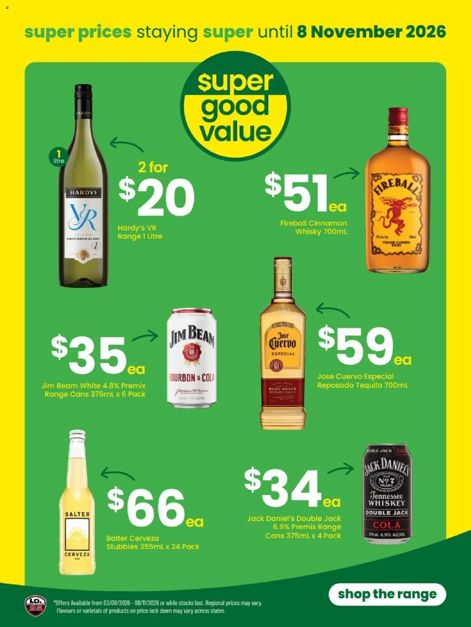The Bottle-O catalogue from 31/08/2026 The Bottle-O catalogue ALBANY
