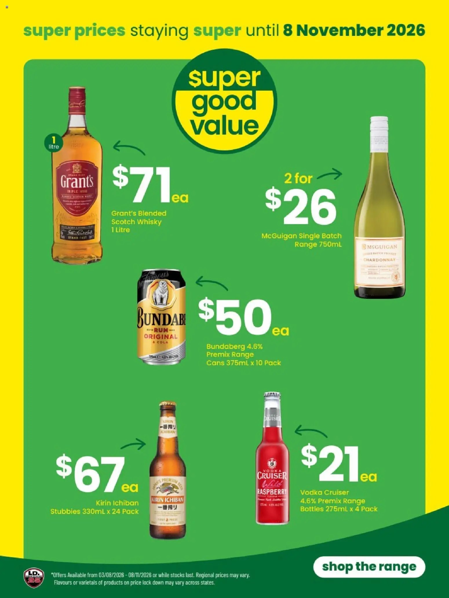 The Bottle-O catalogue from 31/08/2026 The Bottle-O catalogue ALBANY