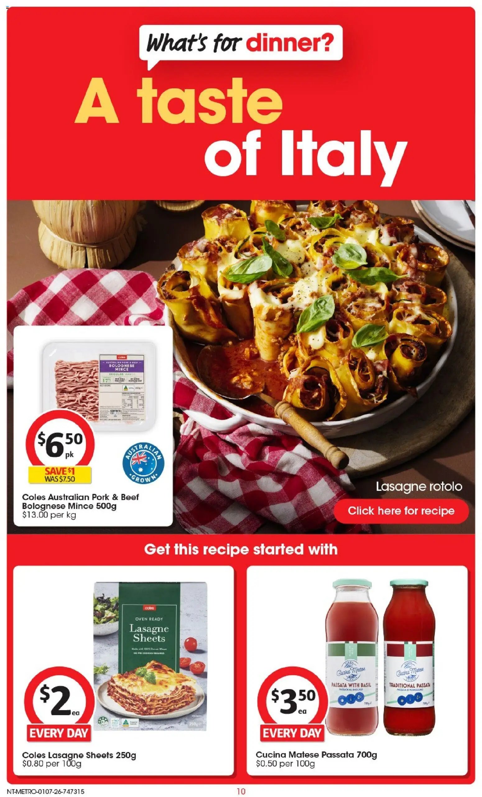 Coles catalogue from 01/07/2026 Coles catalogue NT
