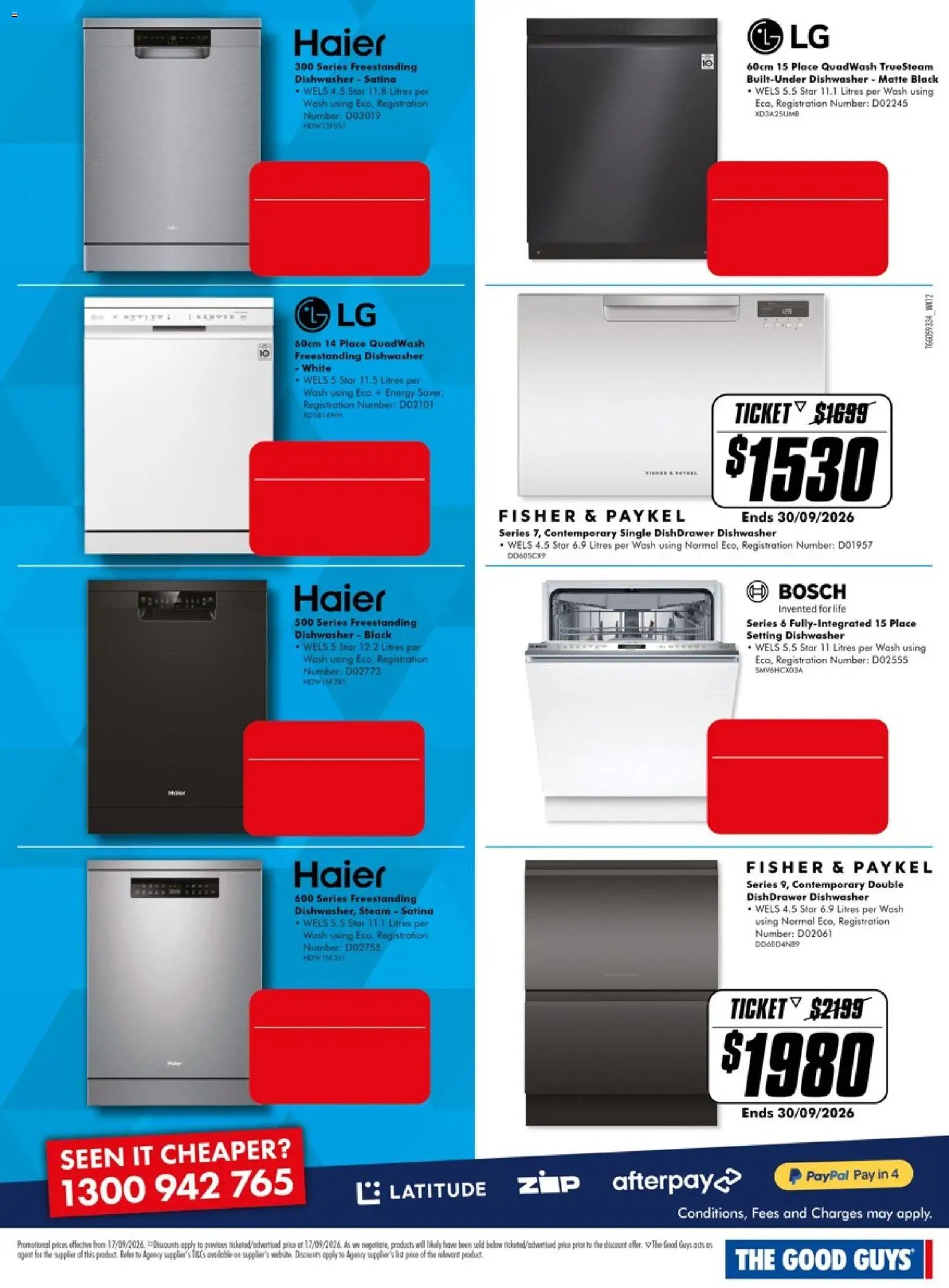 The Good Guys catalogue from 16/09/2026 The Good Guys Don't Miss These Deals
