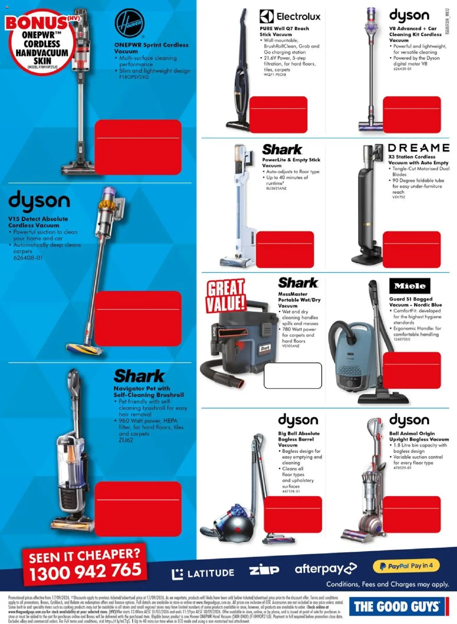 The Good Guys catalogue from 16/09/2026 The Good Guys Don't Miss These Deals