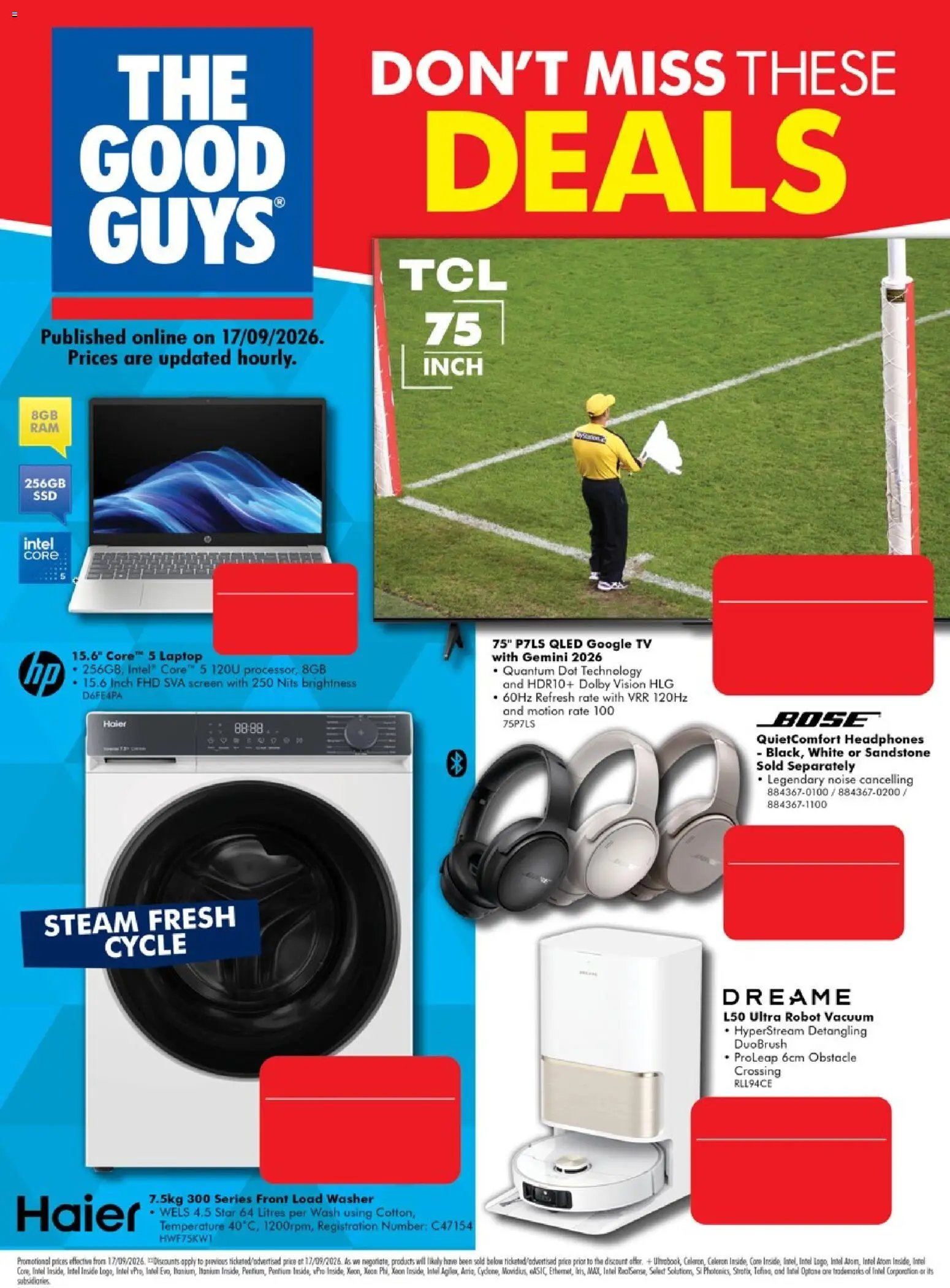 The Good Guys catalogue from 16/09/2026 The Good Guys Don't Miss These Deals