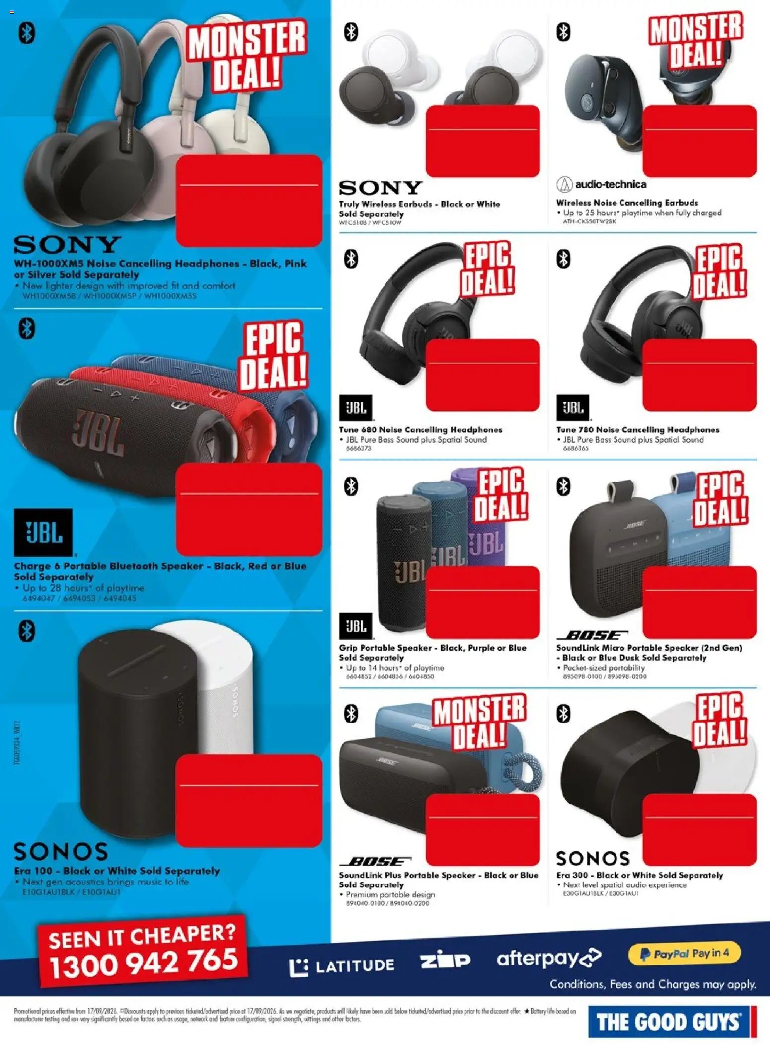 The Good Guys catalogue from 16/09/2026 The Good Guys Don't Miss These Deals
