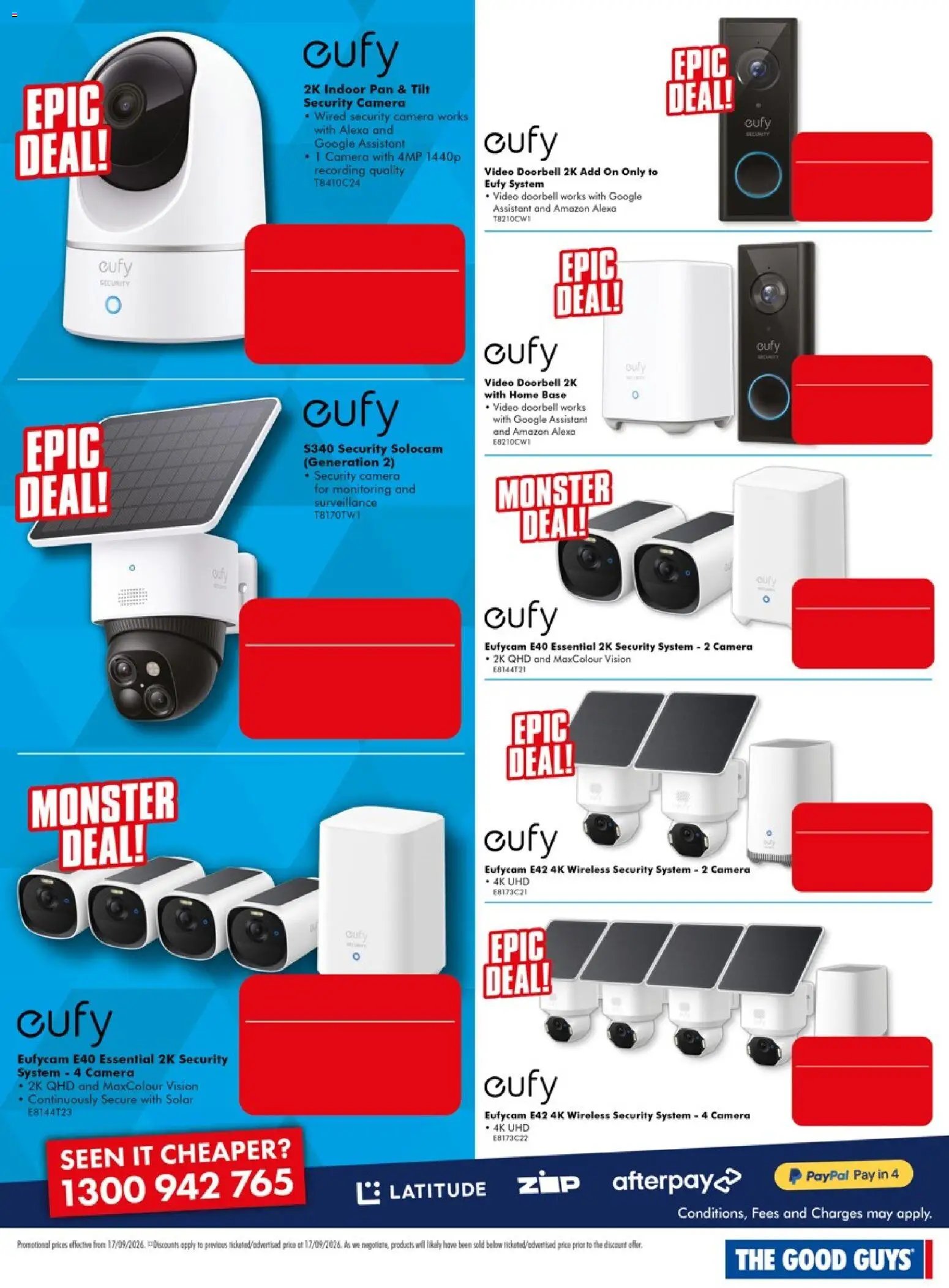 The Good Guys catalogue from 16/09/2026 The Good Guys Don't Miss These Deals