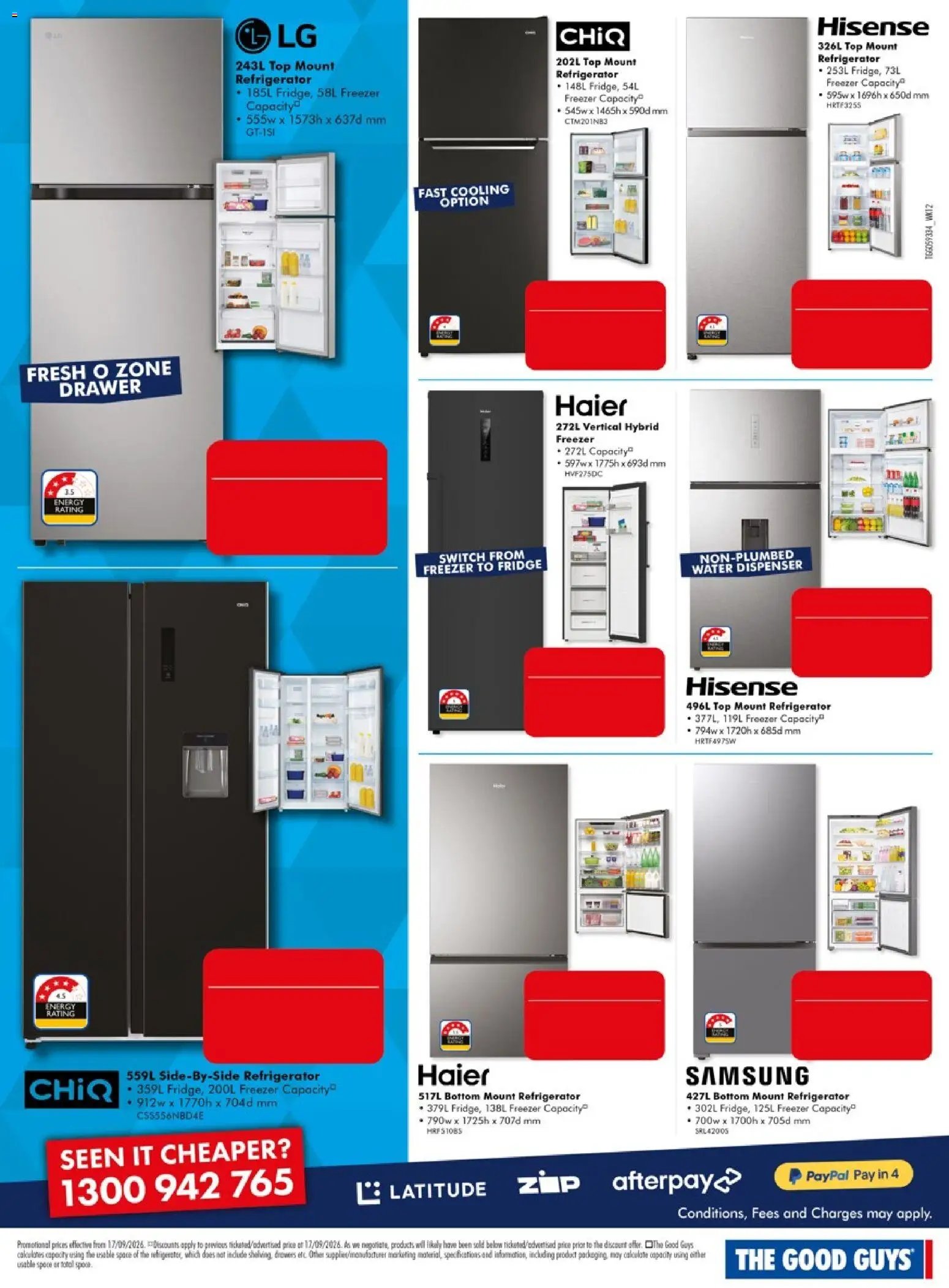 The Good Guys catalogue from 16/09/2026 The Good Guys Don't Miss These Deals